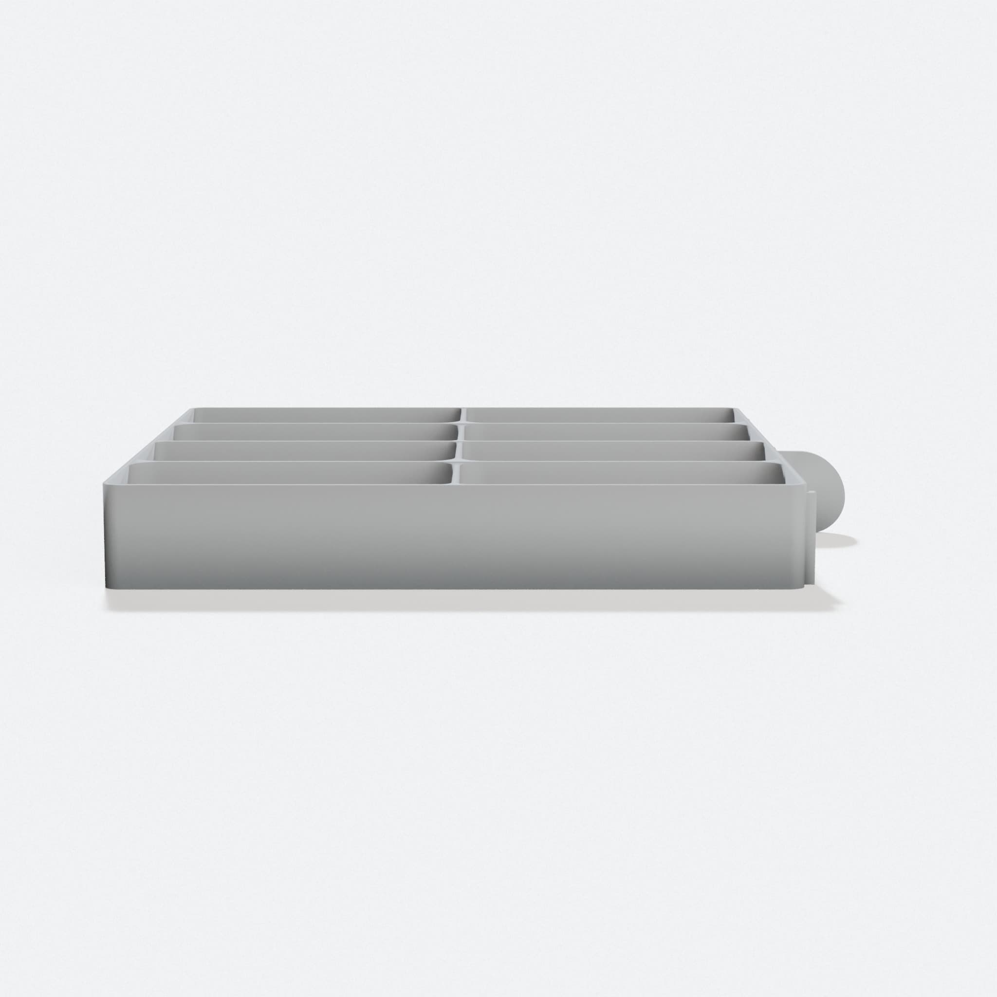 Small Parts Drawer Inserts with 8 and 12 Compartments, hero tilt