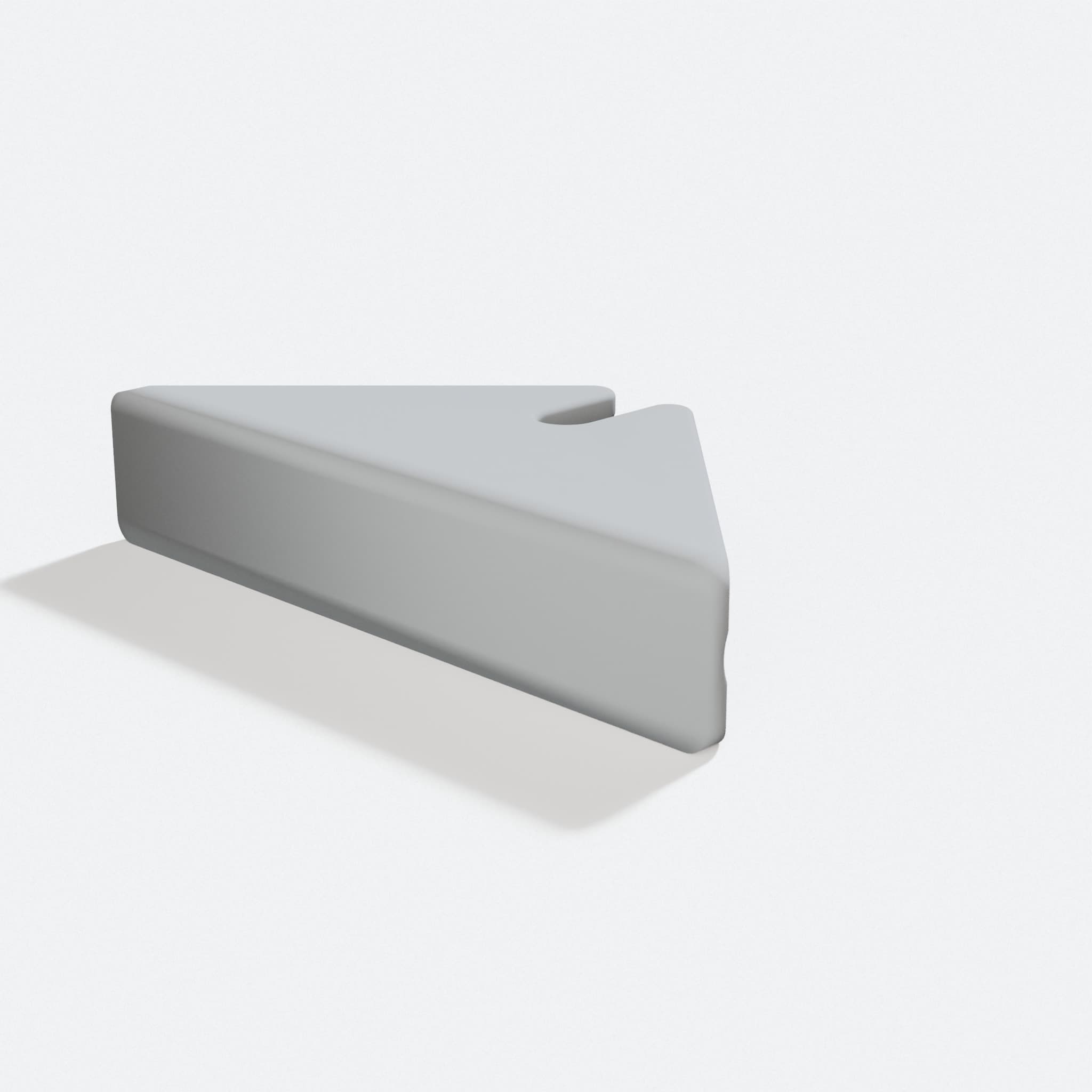 3D Printed Clamp Stand for Board Gluing, turn three quarter