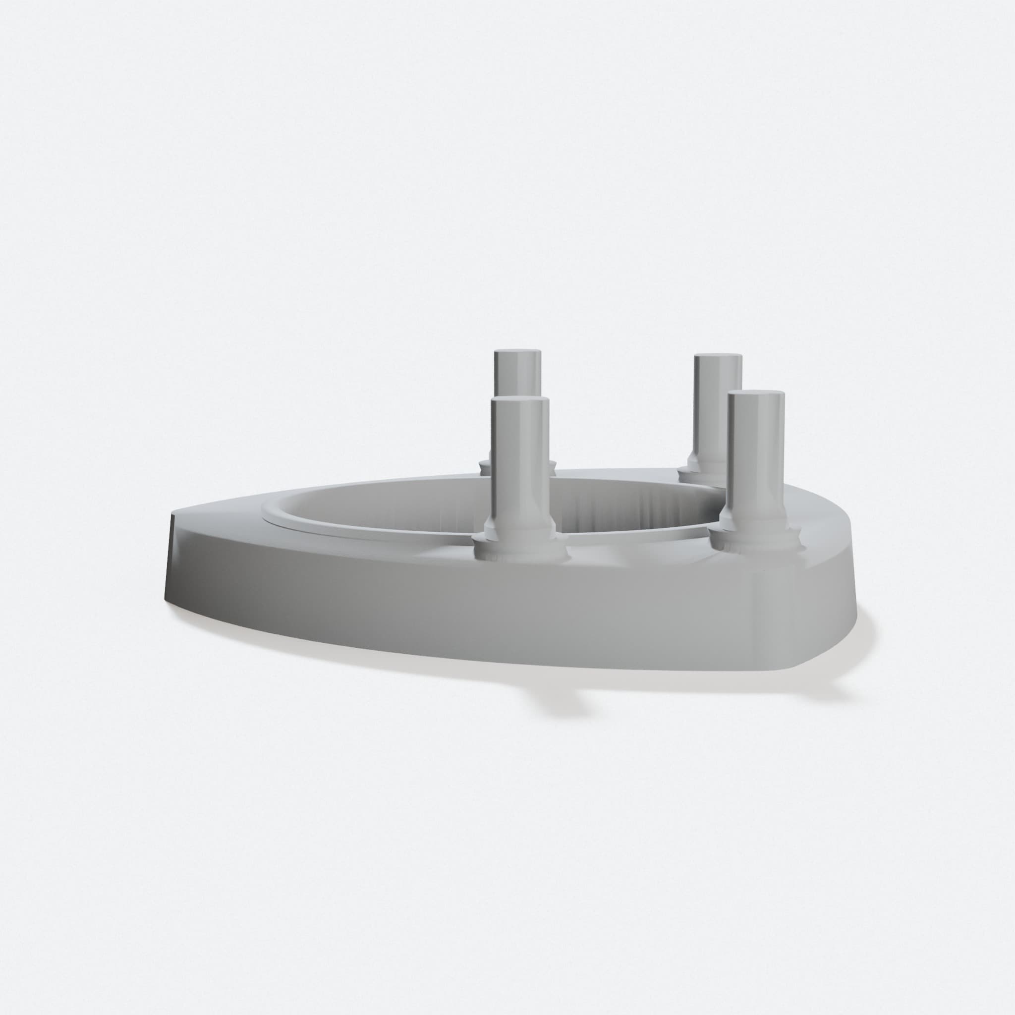 3D Printed Oral-B Toothbrush Holder Stand, hero tilt