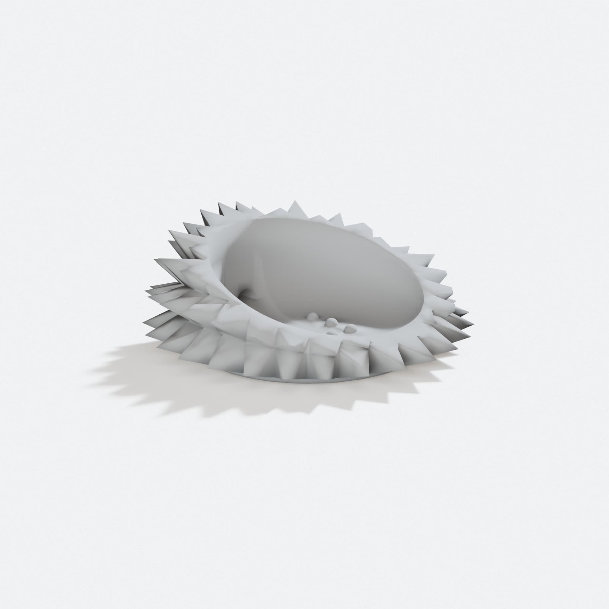 SoapHog 3D Printed Soap Holder for Kids, turn three quarter