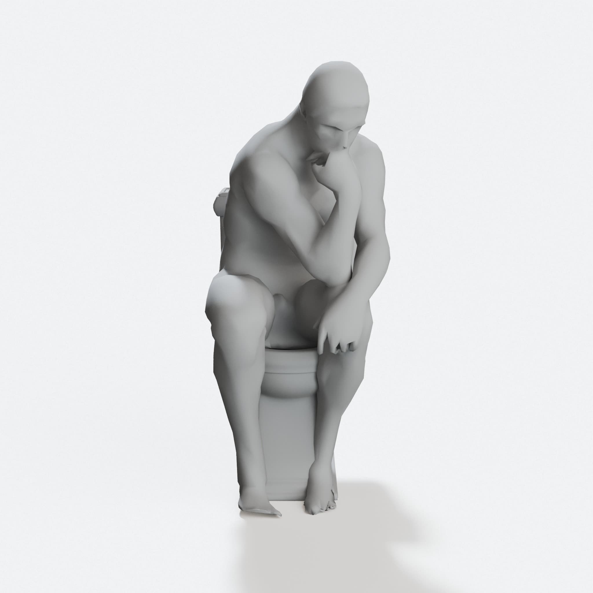 The Stinker Flat Bottom 3D Printed Home Decor, hero tilt