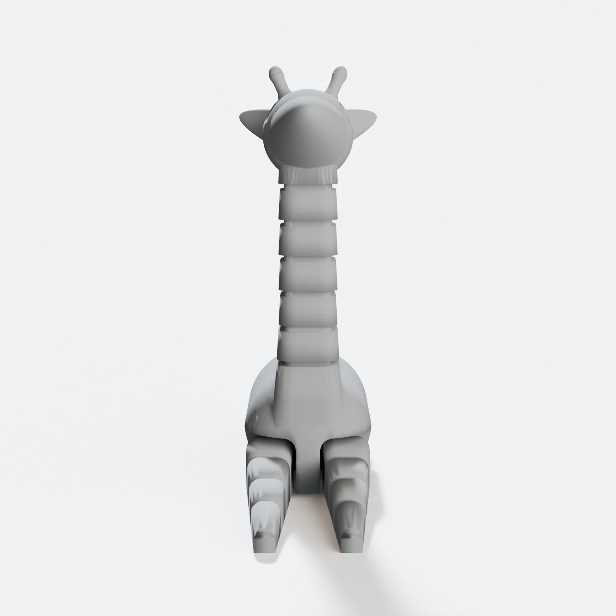 Posable Giraffe Toy - 3D Printed Kids Toy, hero tilt