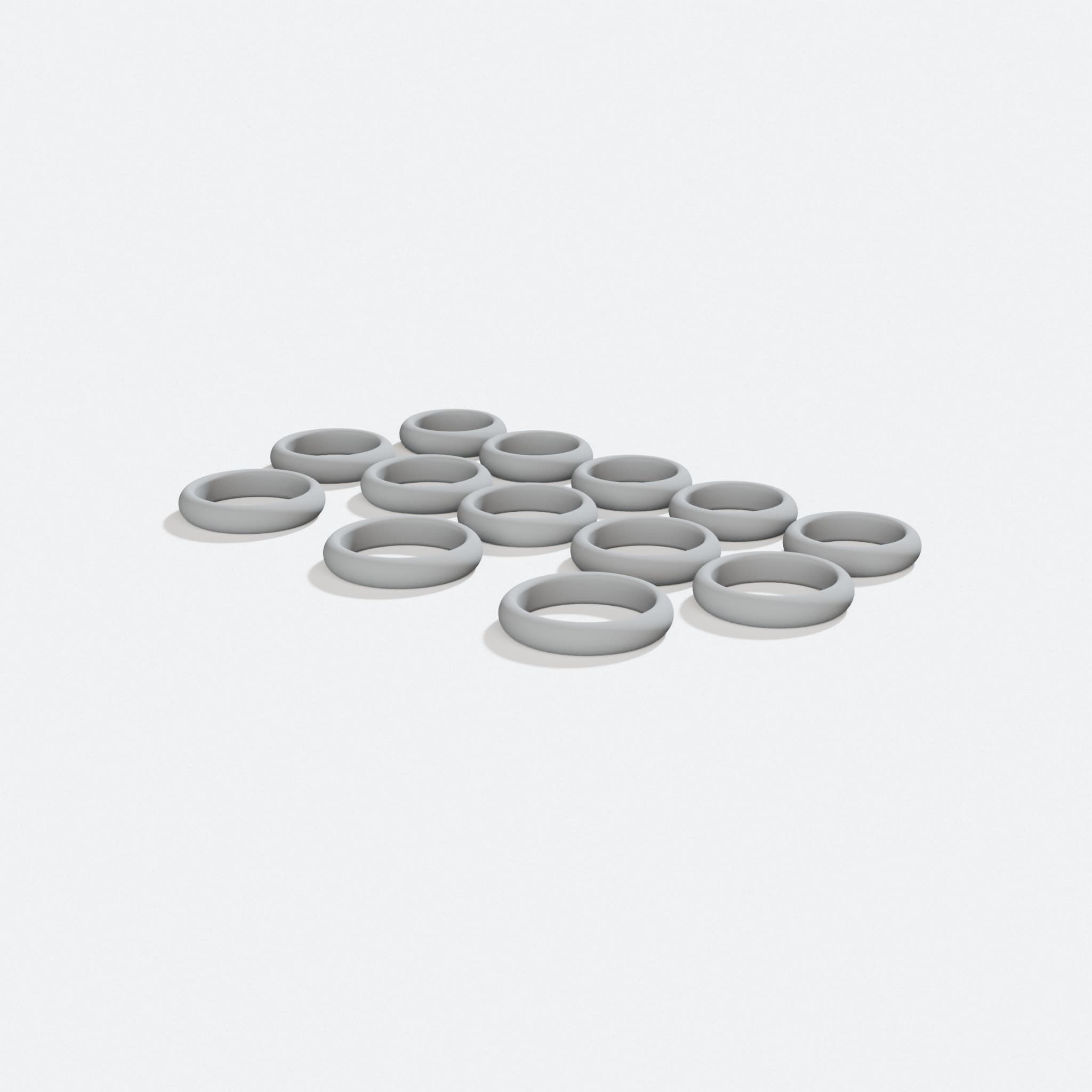 Compatible with Ring Calibration Sizing Rings, turn three quarter