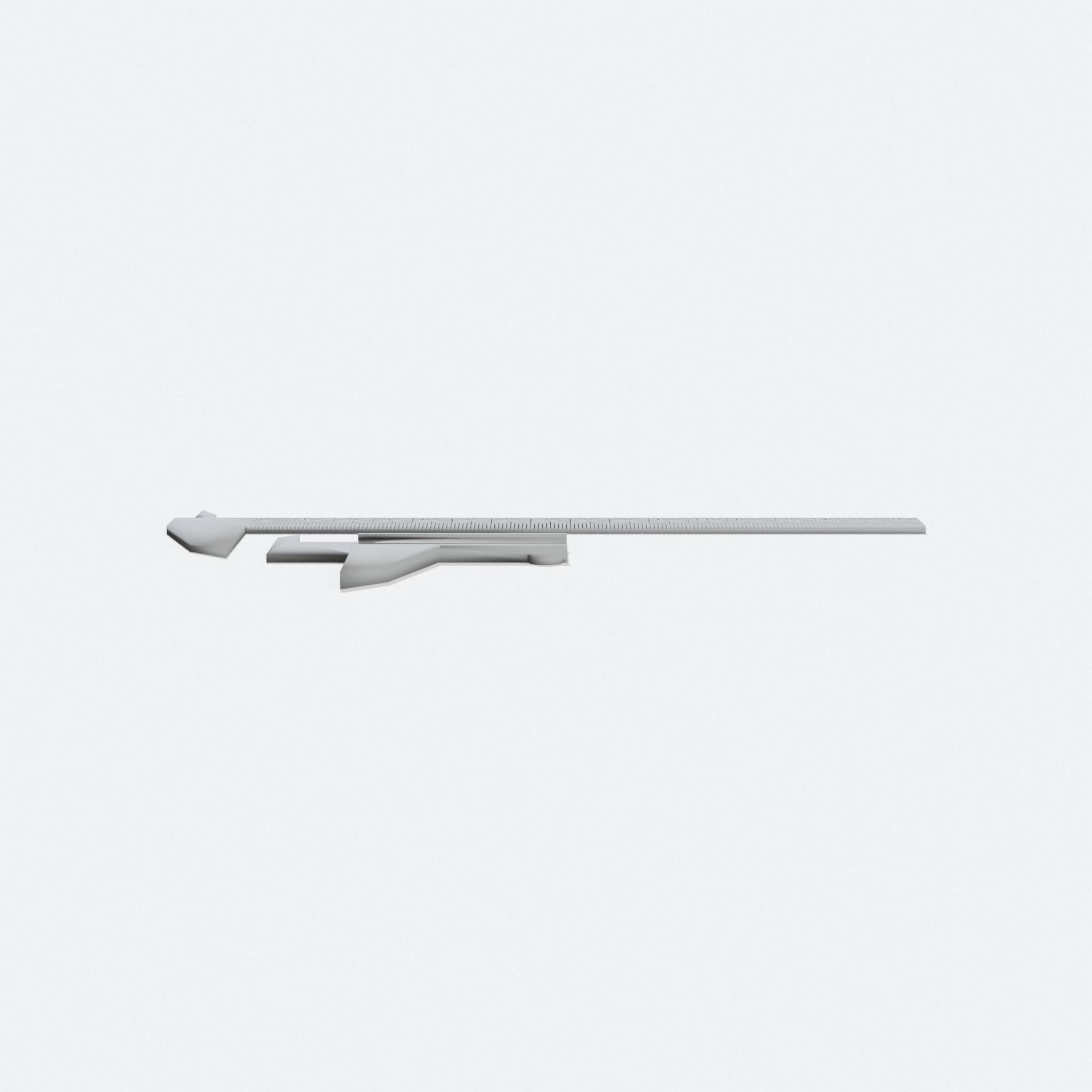 Customizable Calipers, 3D Printed Workshop Tools, hero tilt