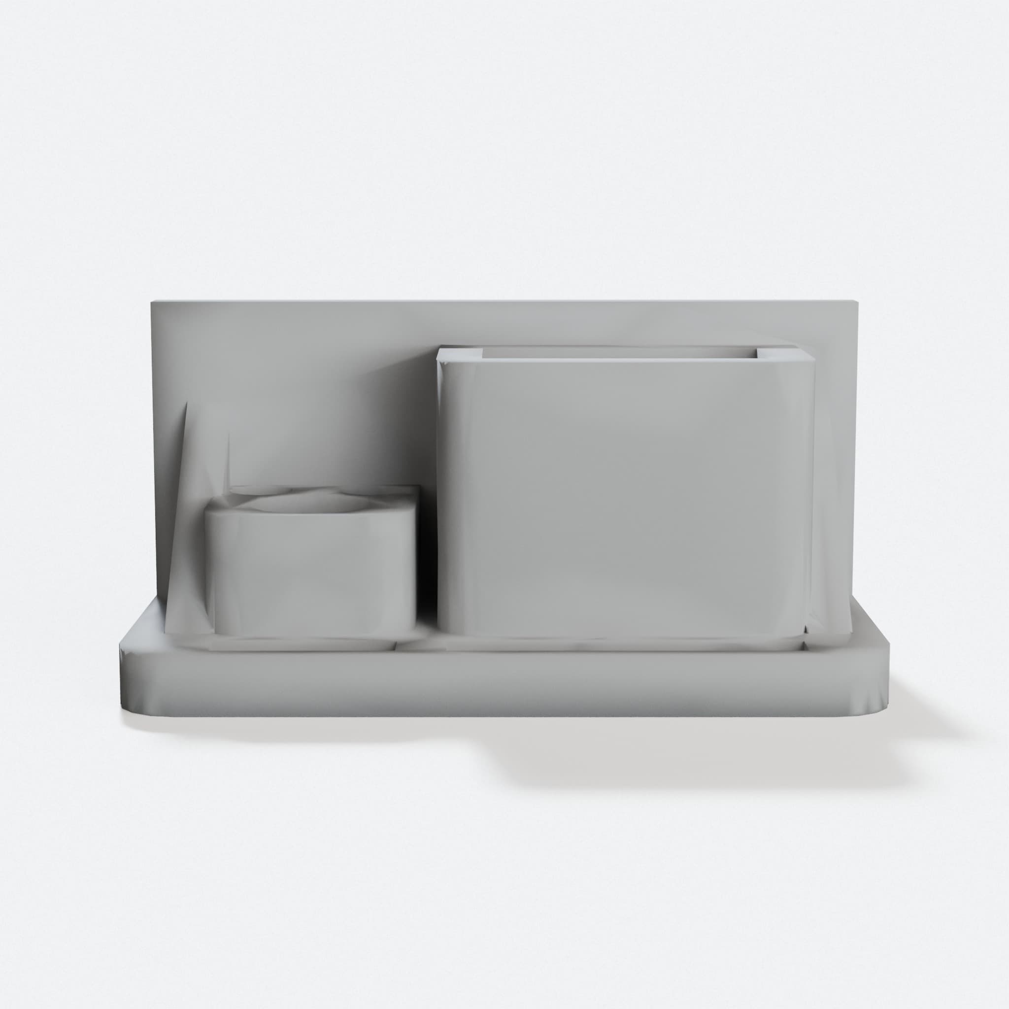 3D Printed Workshop Tool Holder for Your Desk, hero tilt