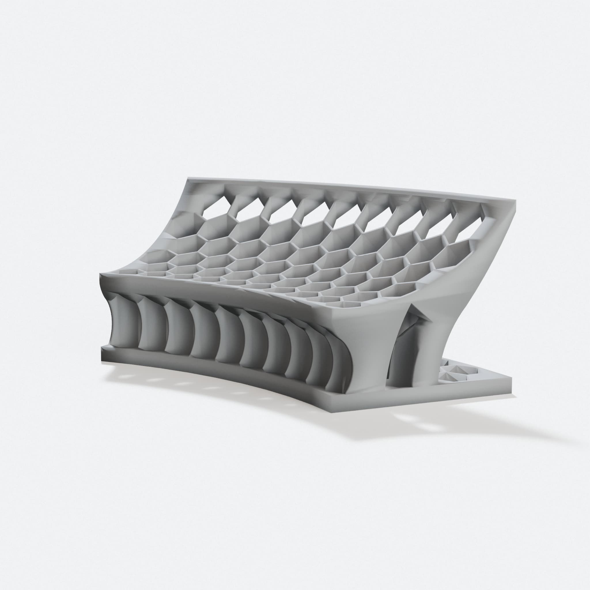 Pen Pencil Brush Stand Holder, 3D Printed, hero tilt