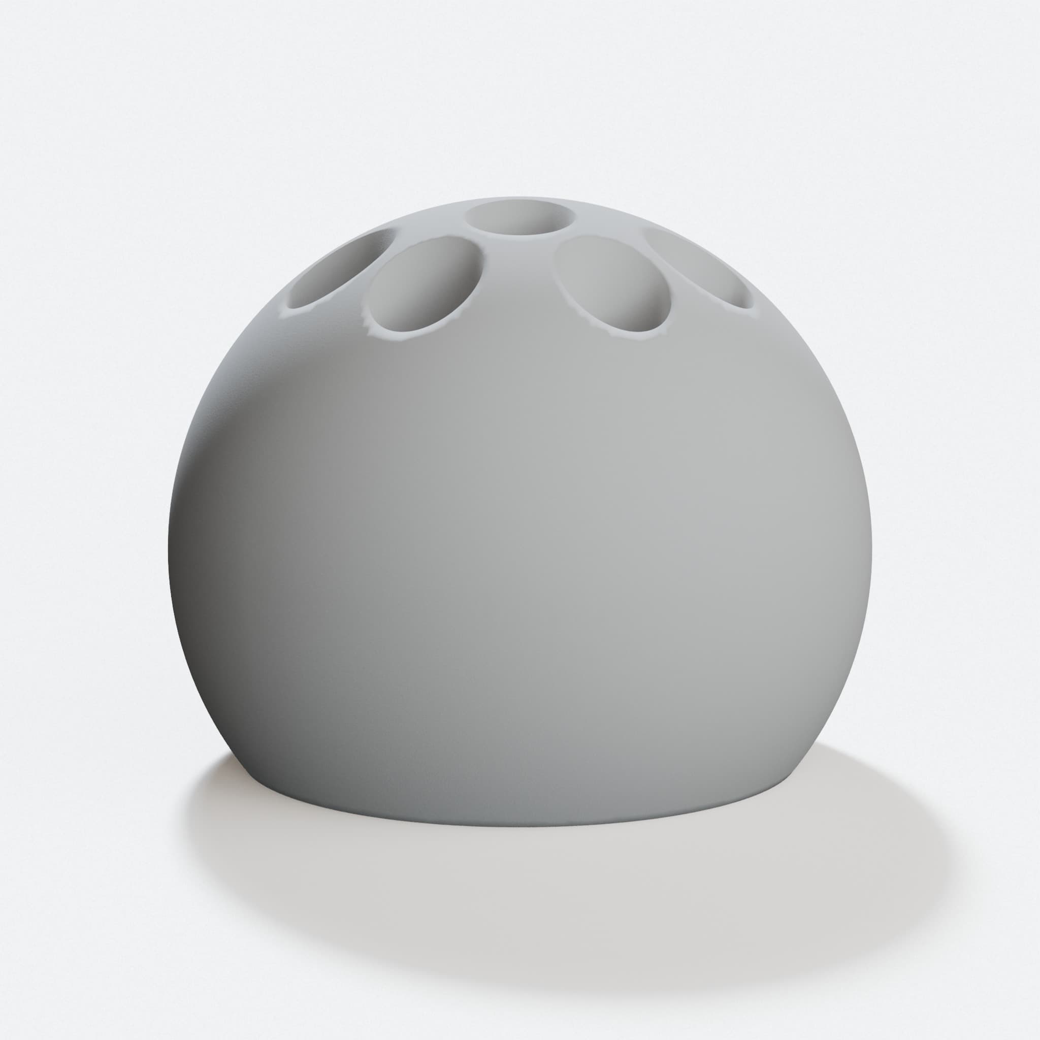 Sphere Phone Holder and Pen Desk Organizer, hero tilt