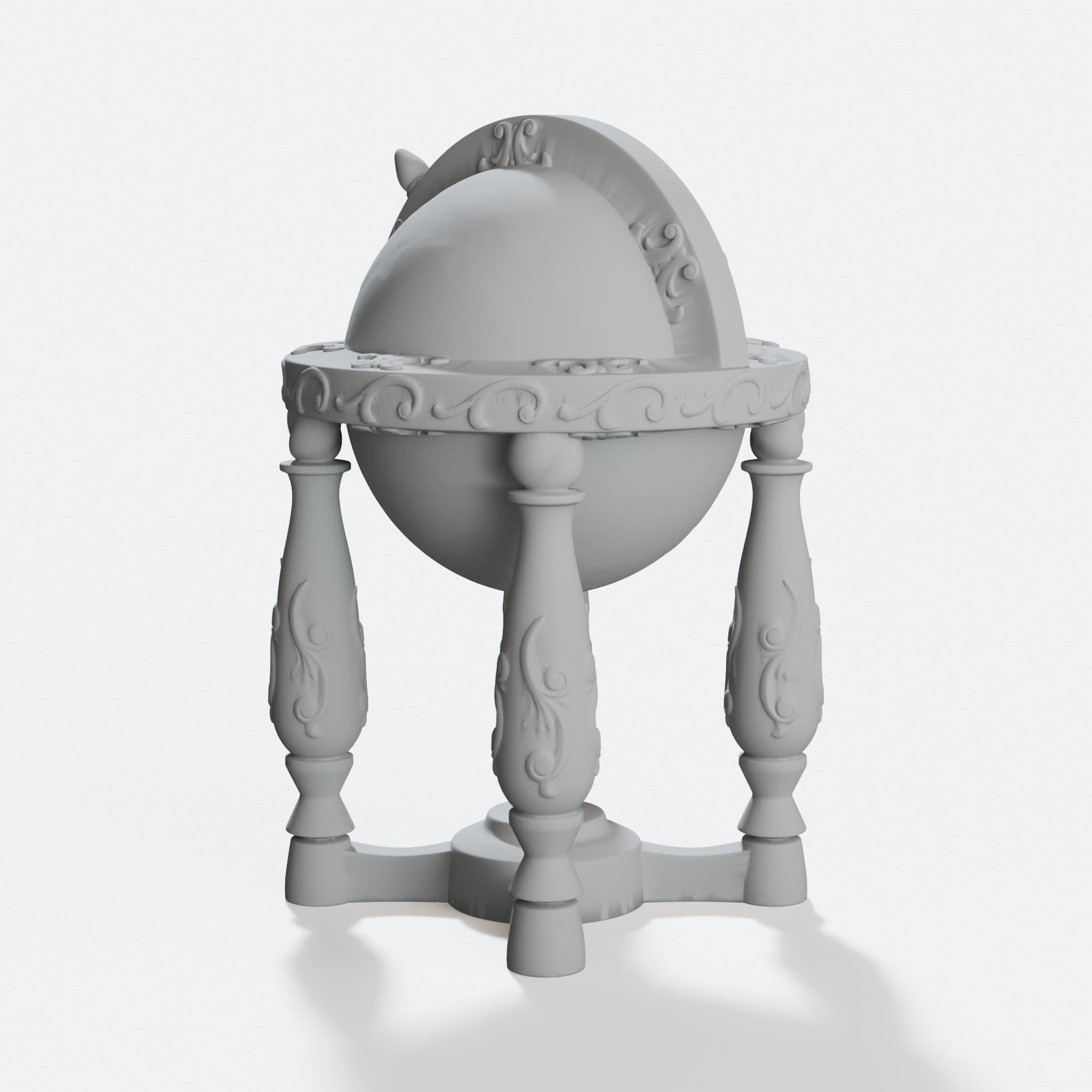 Compatible with Prusa Tabletop Globe Terrain Piece, hero tilt