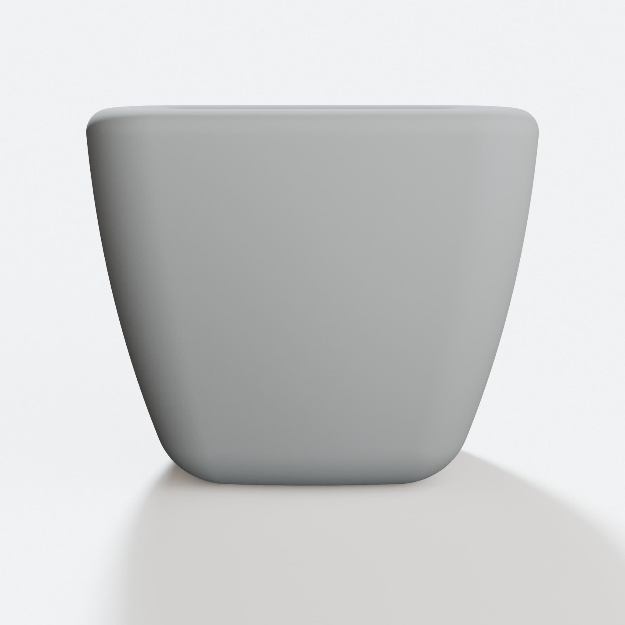 3D Printed Flower Pot for Succulents and Cacti, hero tilt
