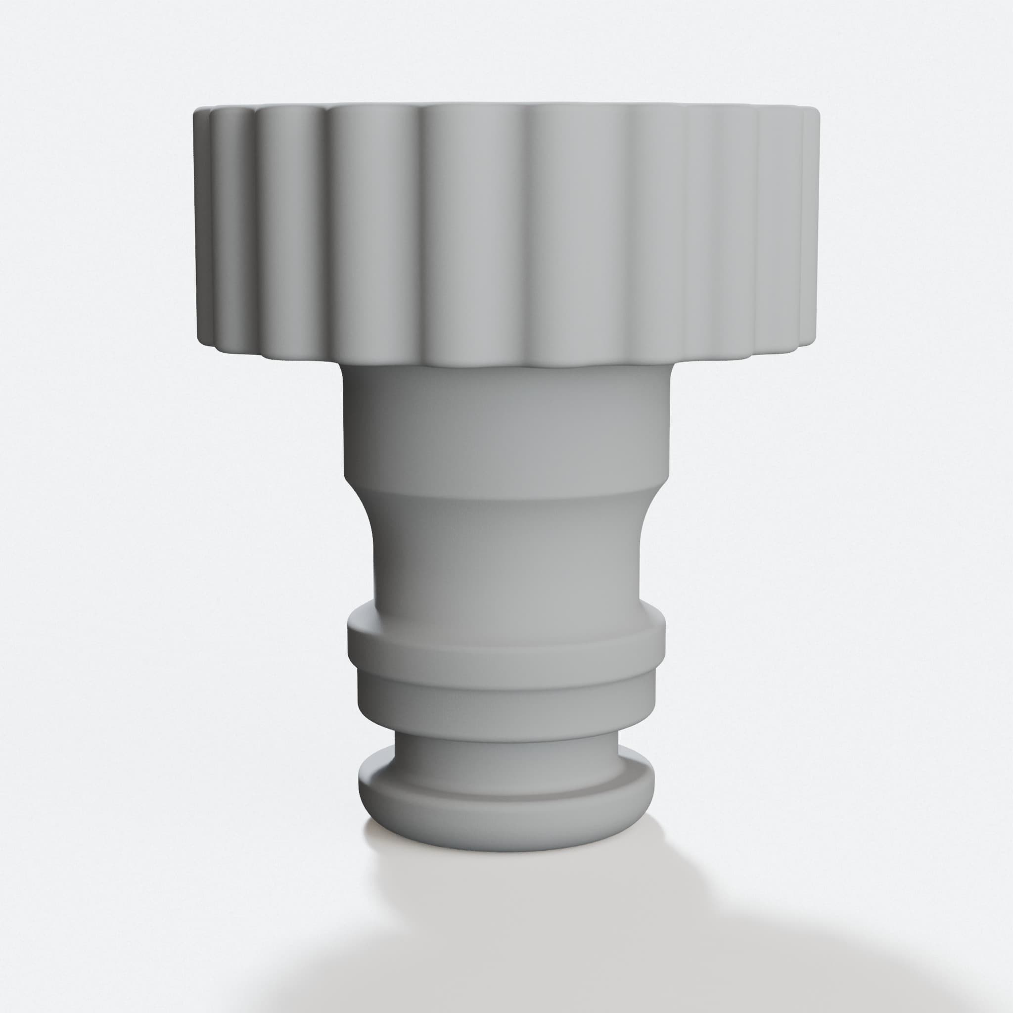 Gardena to 3/4 Inch Thread Adapter, hero tilt