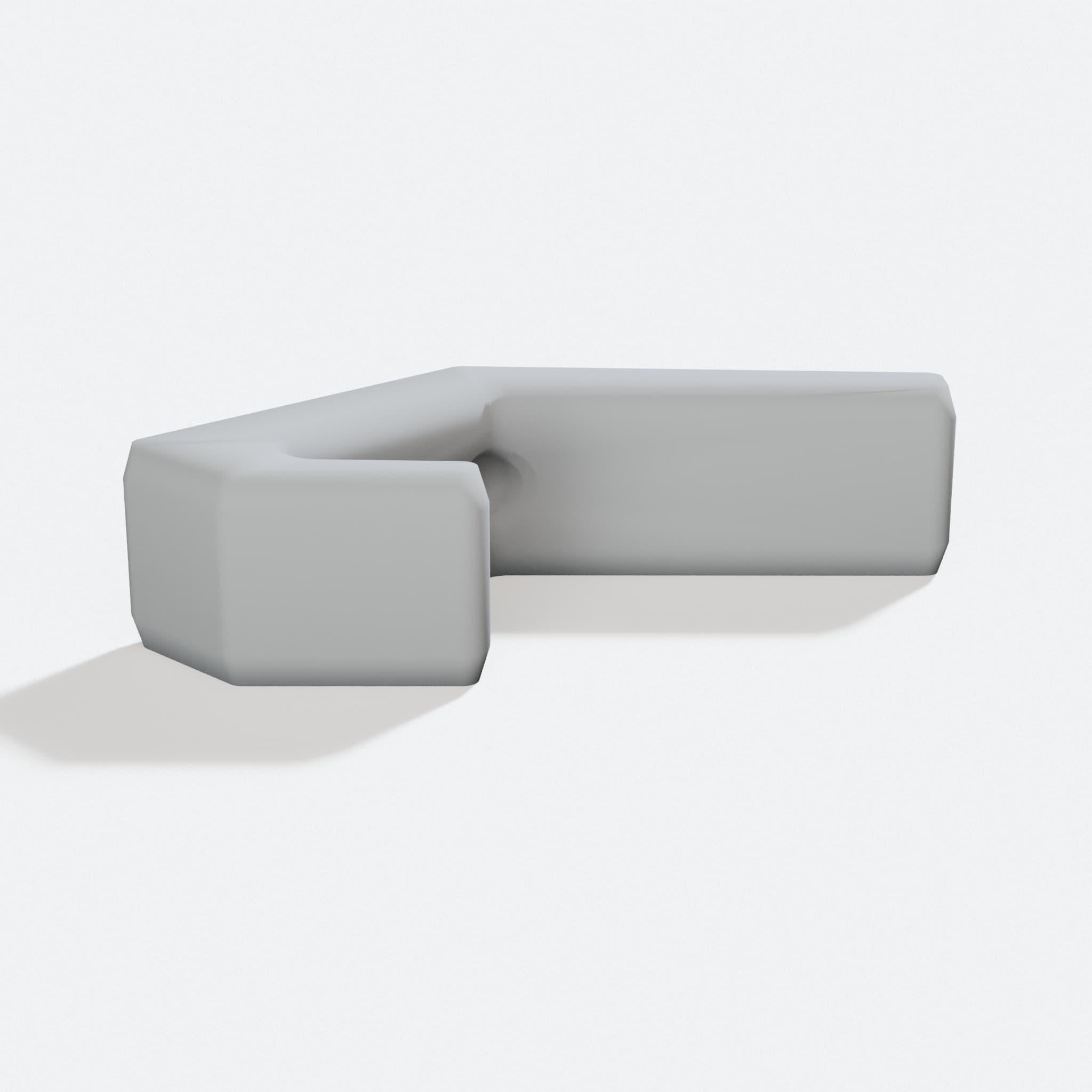 3D Printed Coat Rack Wall Hook for Your Home, turn three quarter