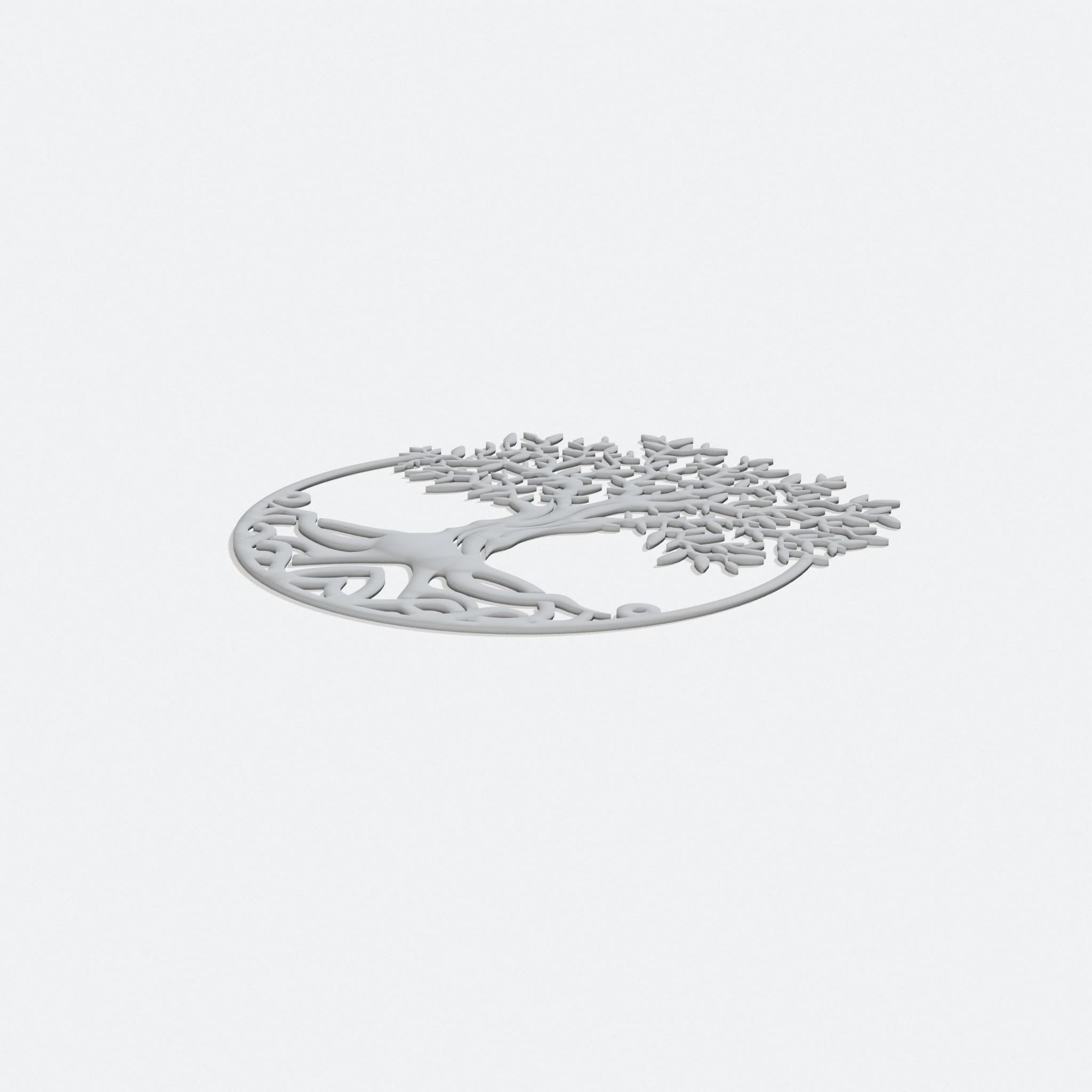 Yggdrasil Decoration, turn three quarter
