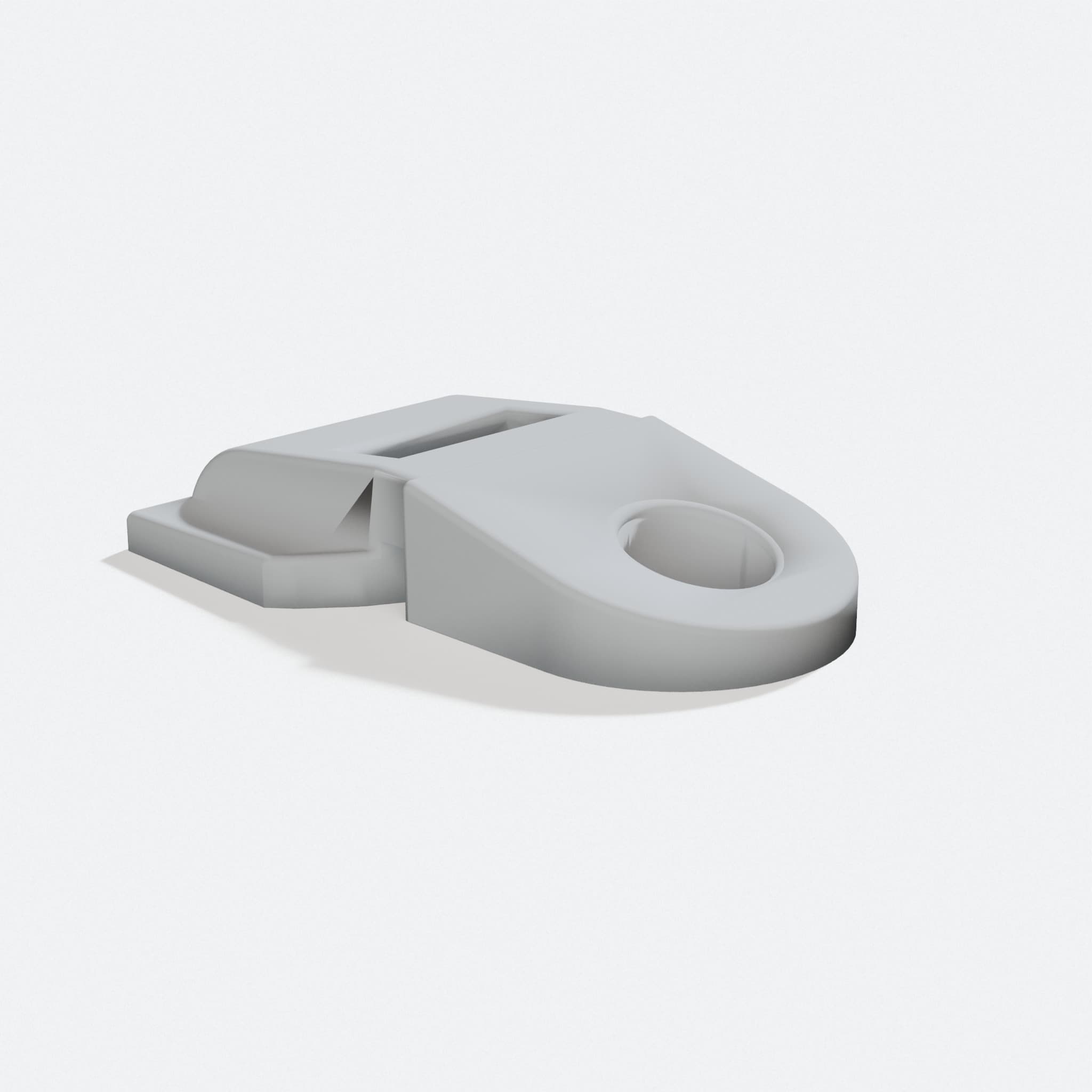 3D Printed Soda Can Opener Kitchen Tool, turn three quarter