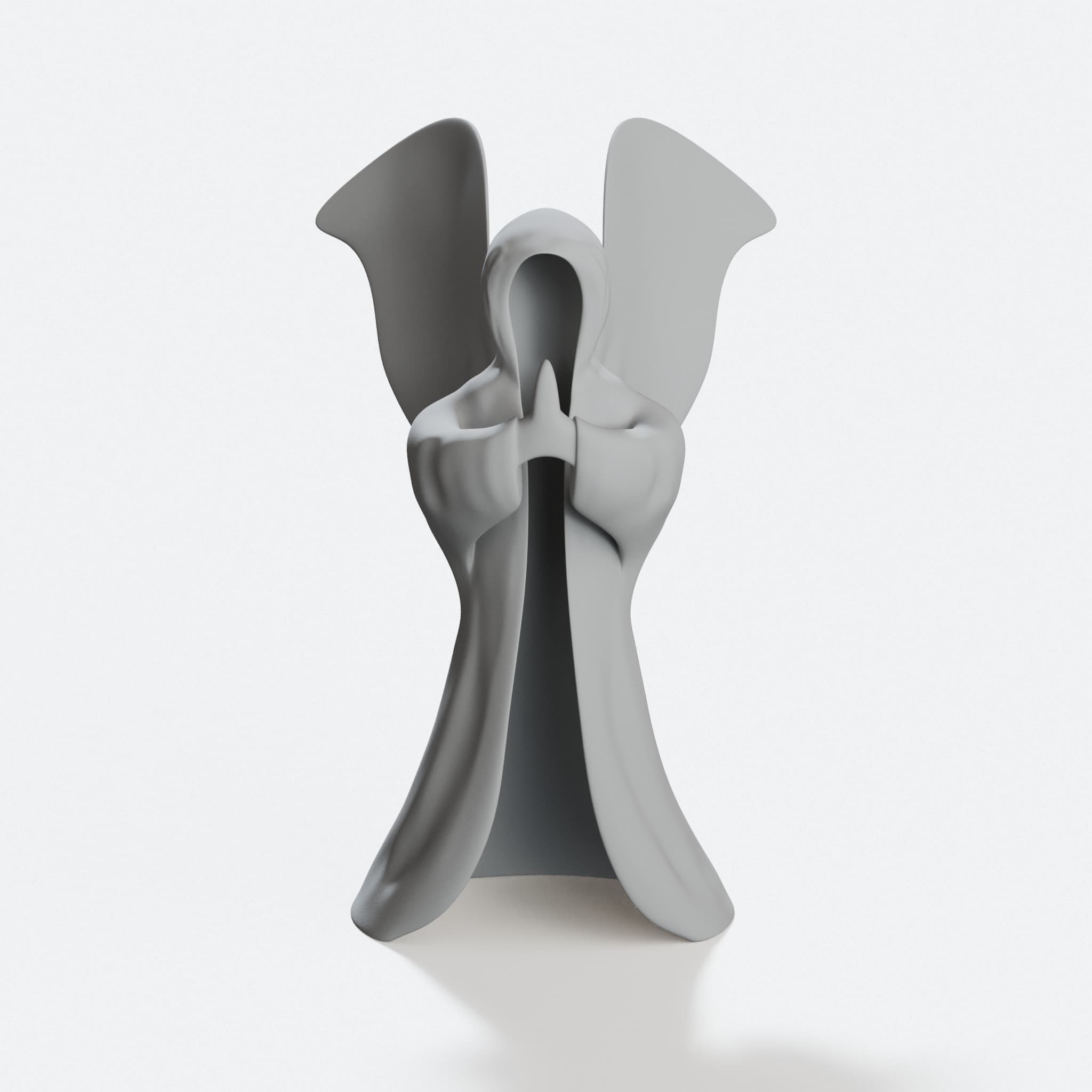 Glowing Angel 3D Printed Home Decor, hero tilt