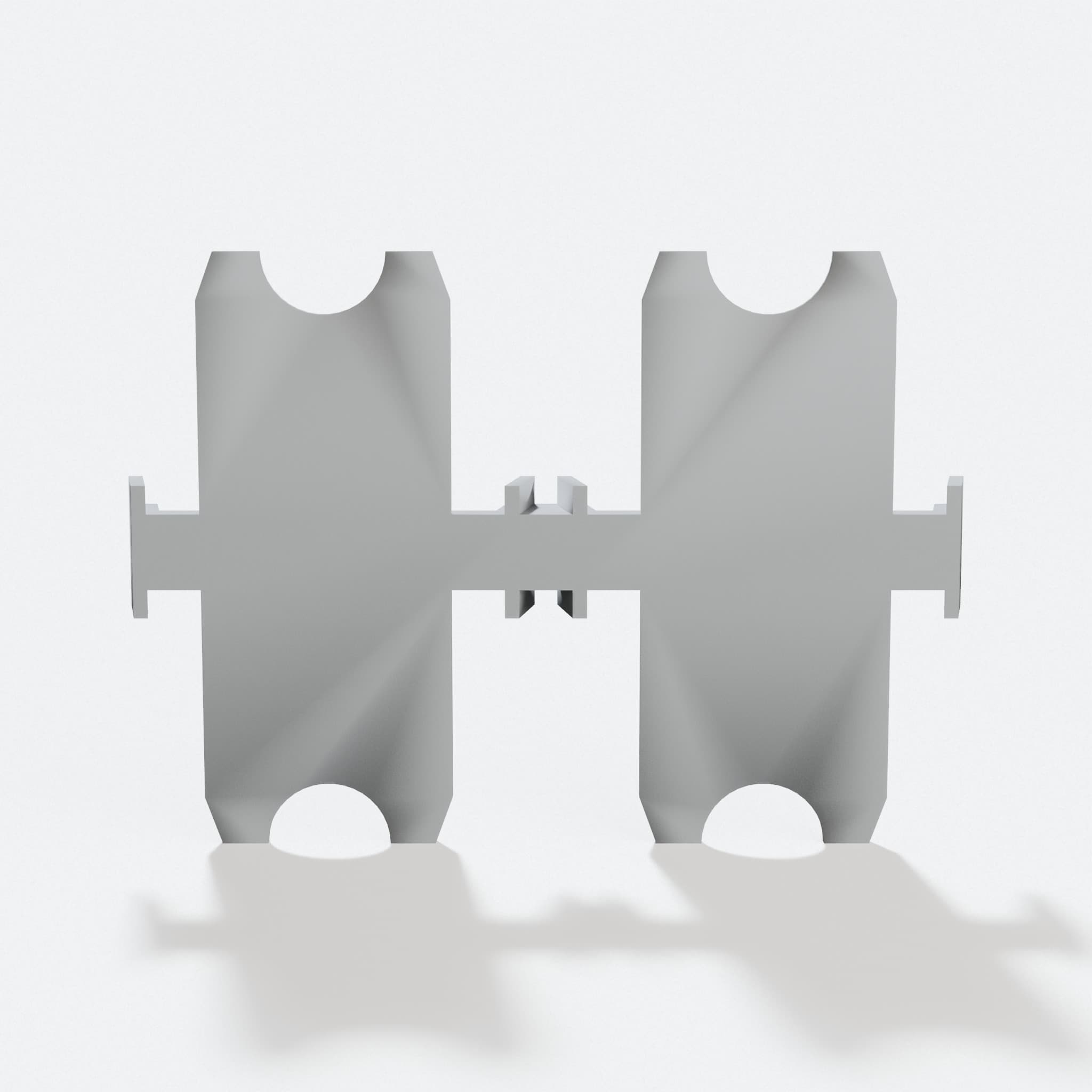 Hot Wheels Double Connector Track Coupler, hero tilt
