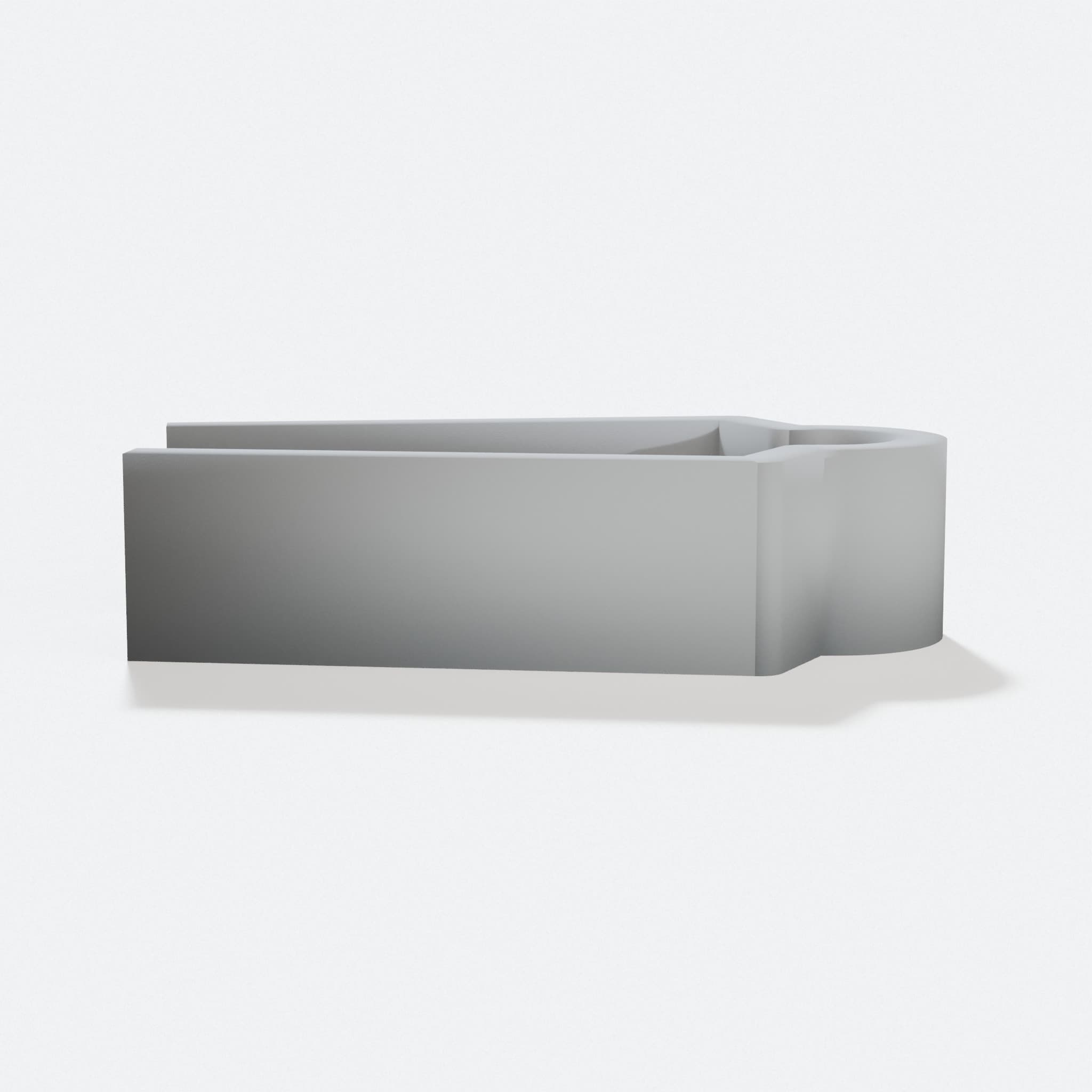 Cable Clip for IKEA Kallax, 3D Printed Organizer, hero tilt