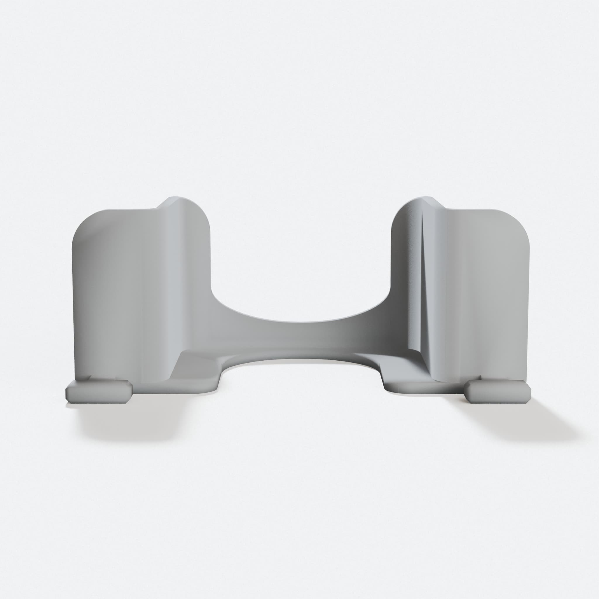 3D Printed Power Strip Mount for Ikea Skadis Boards, hero tilt