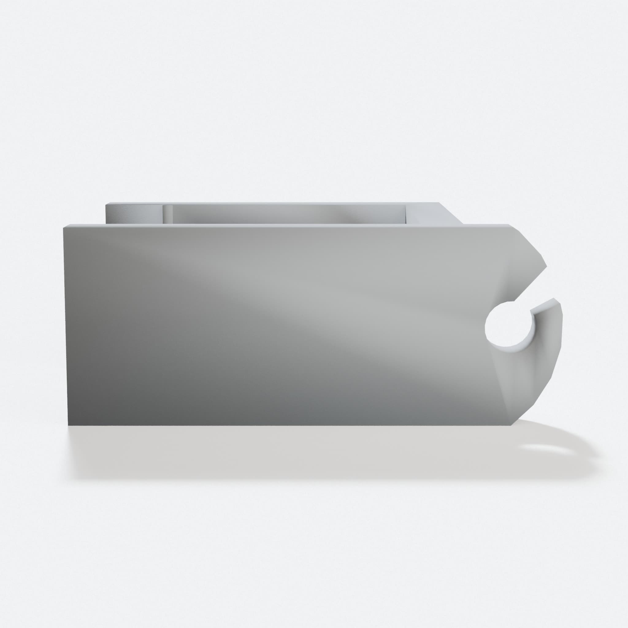 Ikea Ivar Shelf 3D Printed Cable Clip Organizer, hero tilt