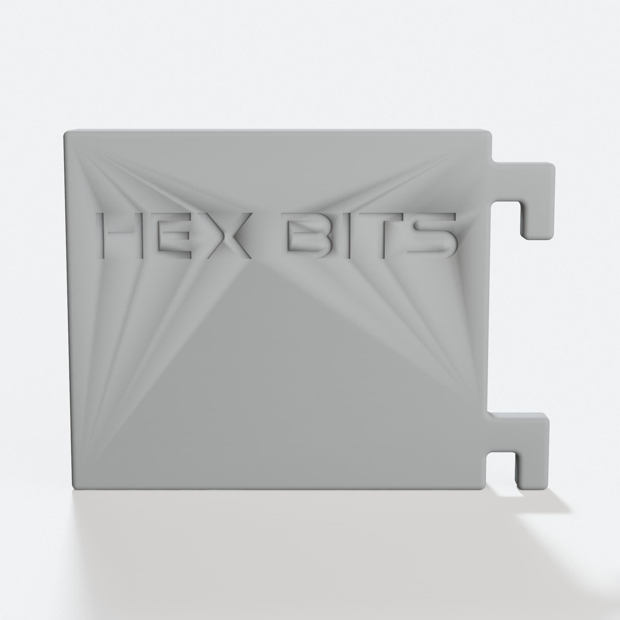 3D Printed Hex Bit Holder for Ikea Skadis, hero tilt