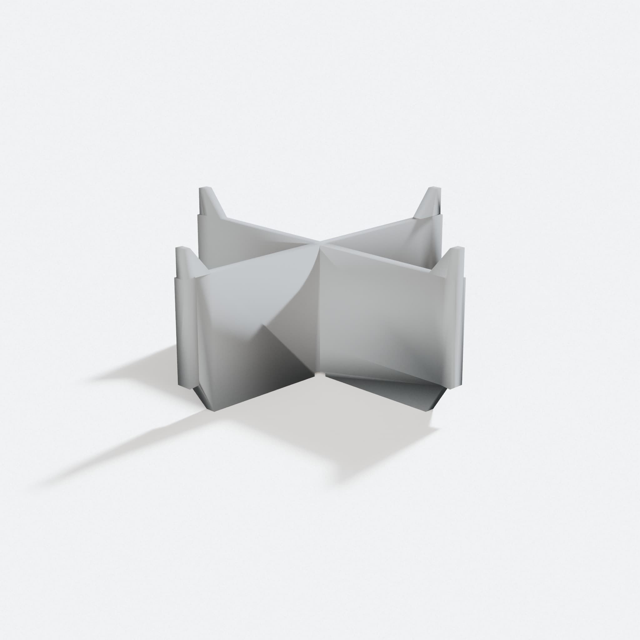 Compatible with Milwaukee Packout 3D Printed Room Divider, turn three quarter