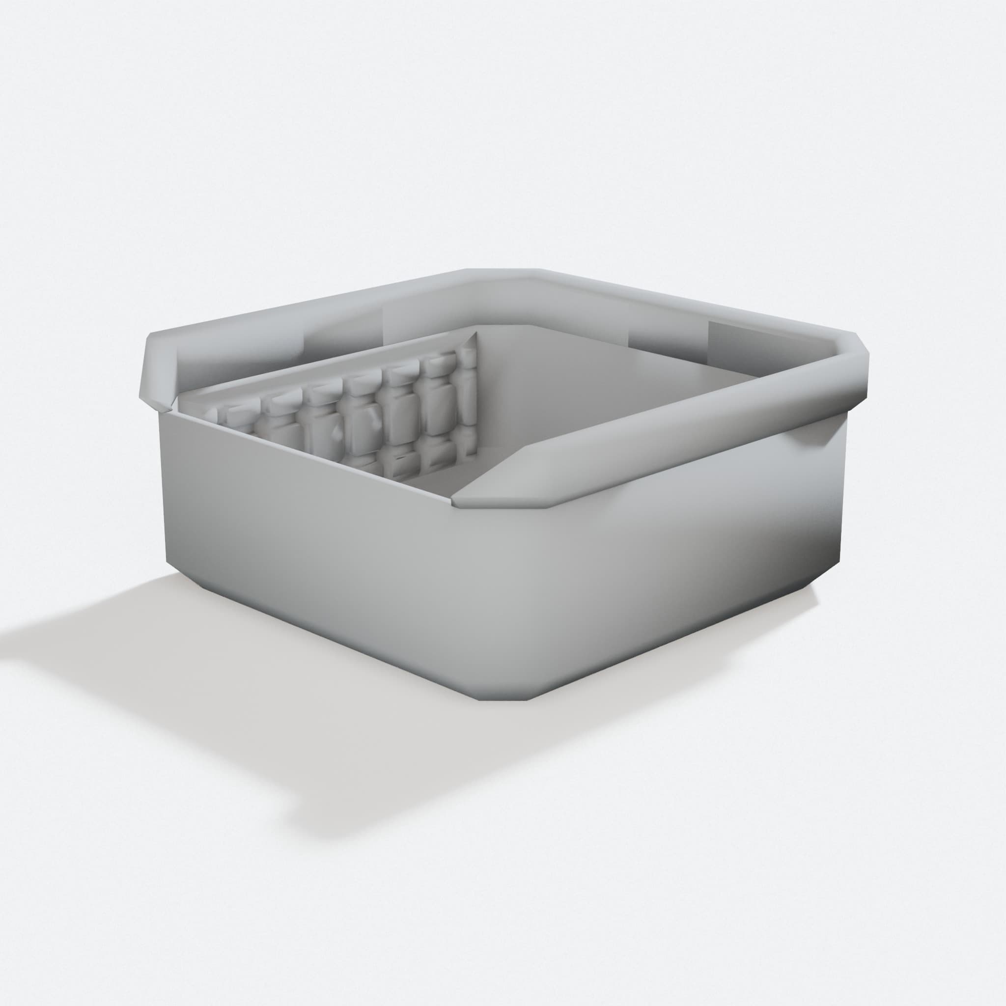 Compatible with Milwaukee Slim Packout Bins for Milwaukee bit holders, turn three quarter