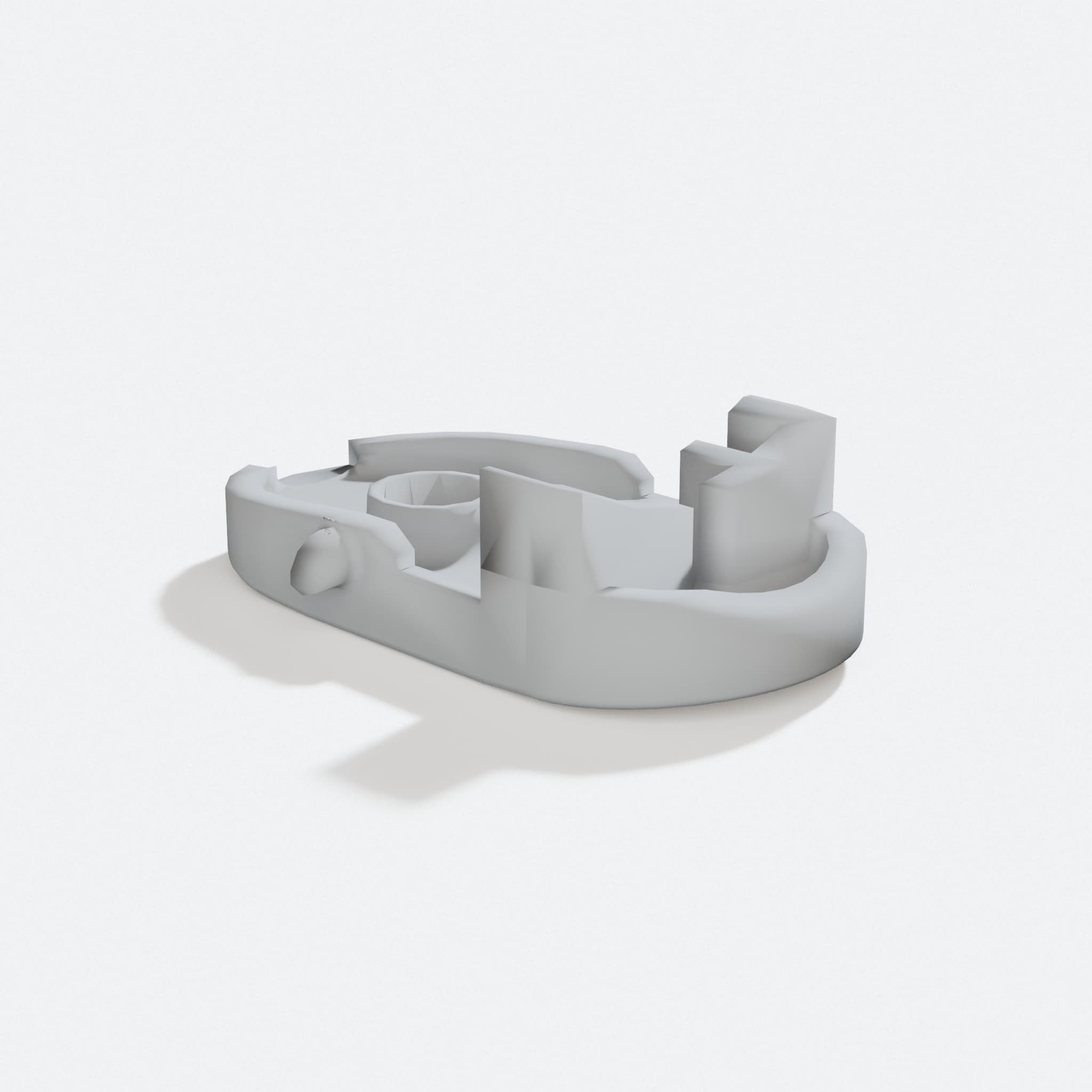 Compatible with Dyson V6 Lock Replacement 3D Printed, turn three quarter