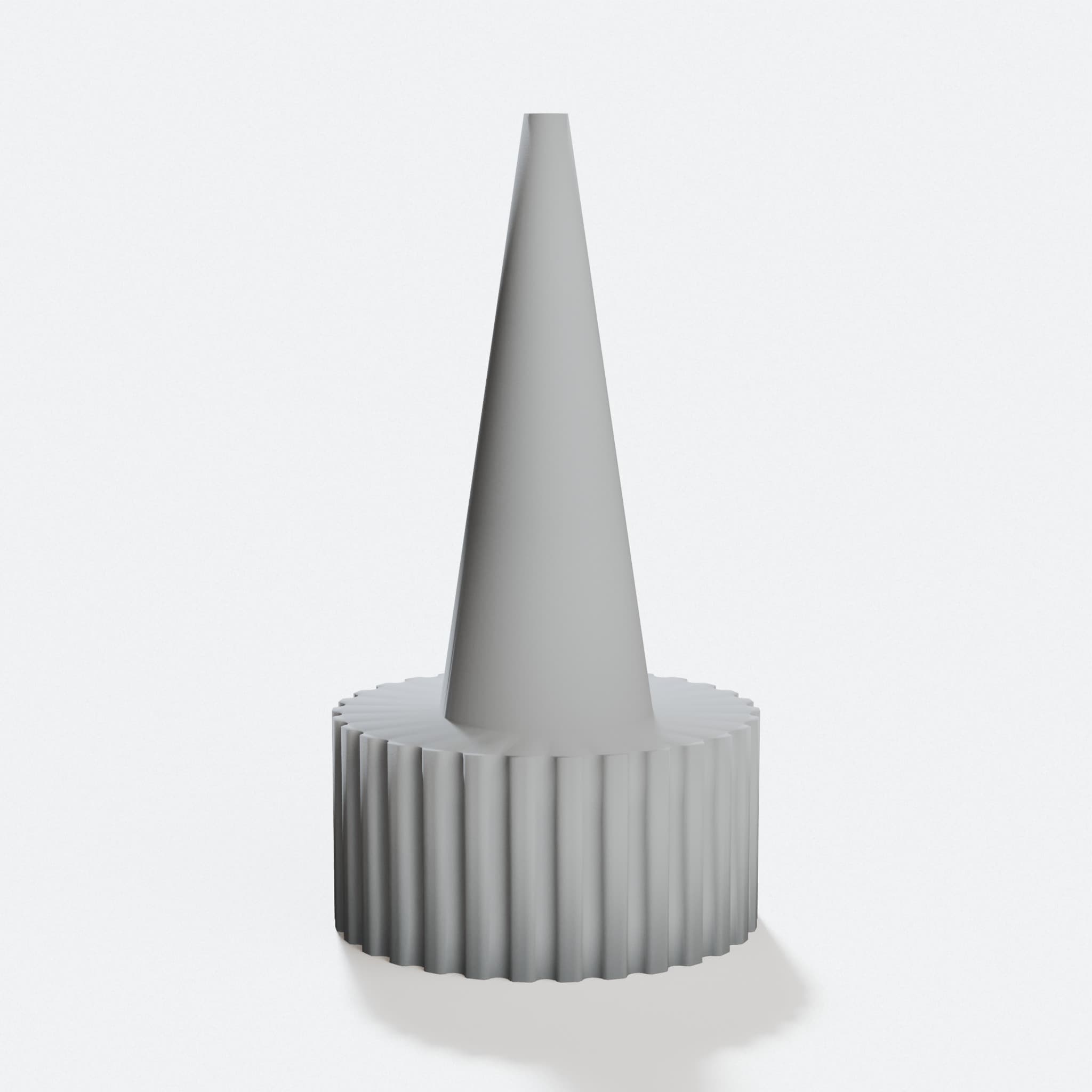 Plant Water Spike for Soda Bottles, 3D Printed