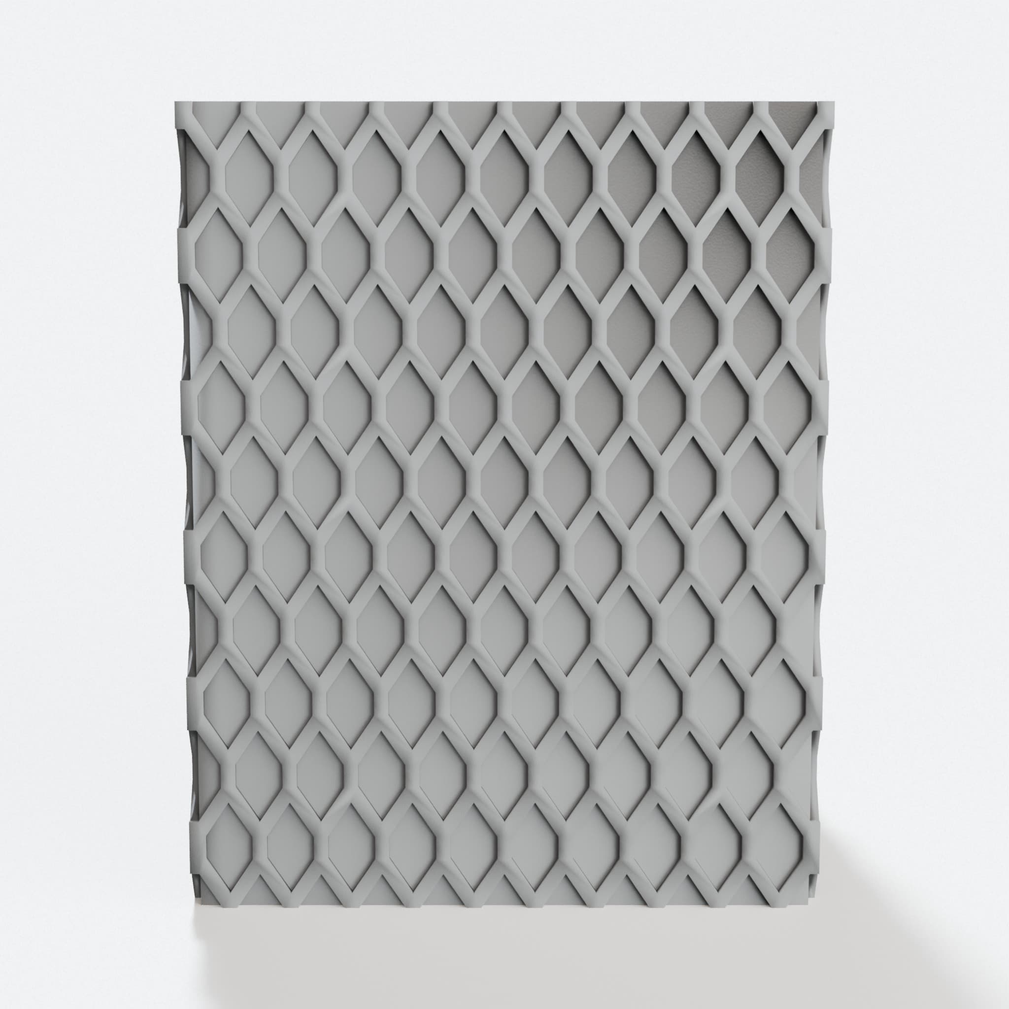 Industrial Monstera Pot: 3D Printed Home Decor, hero tilt