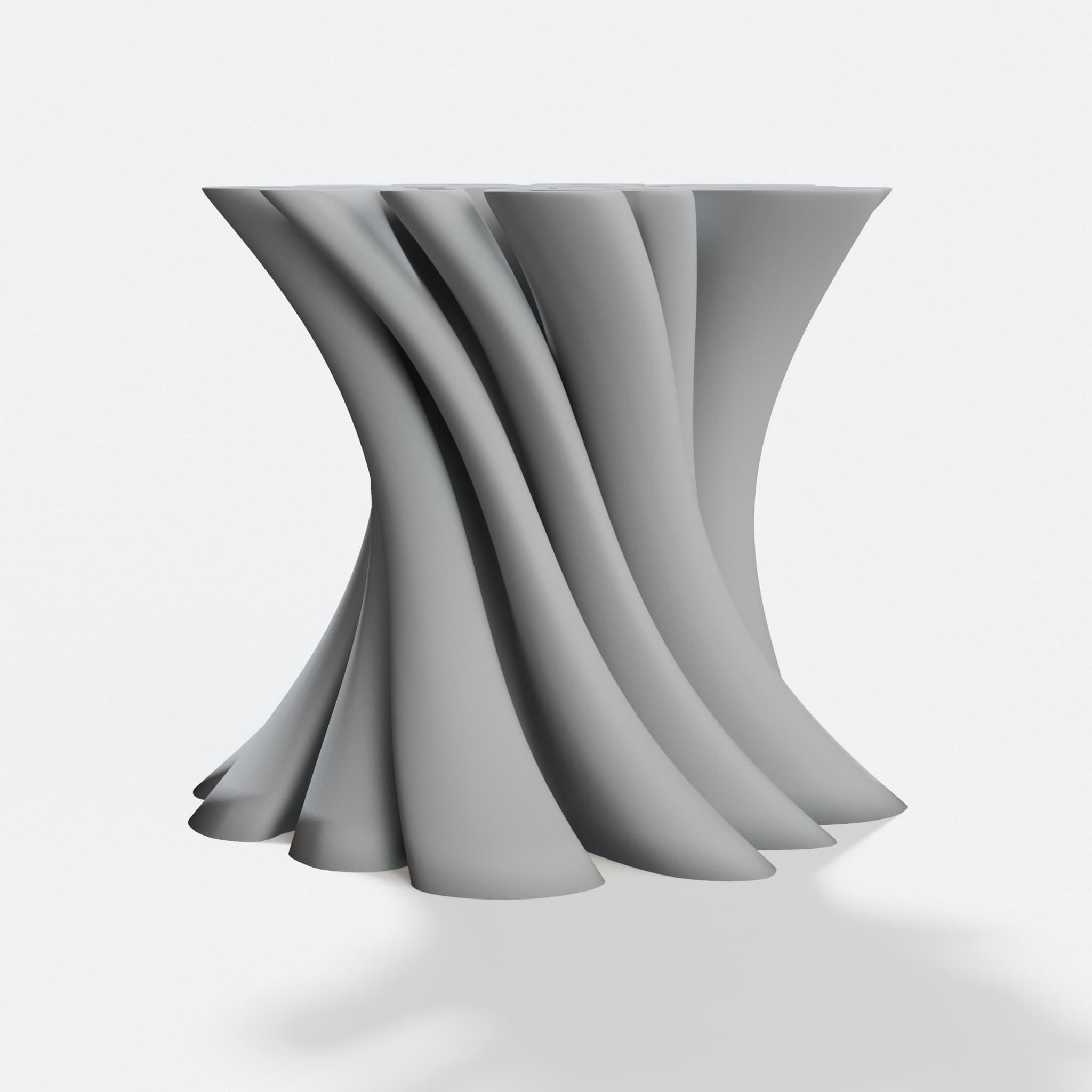Strange Vase: 3D Printed Home Decor Sculpture, hero tilt