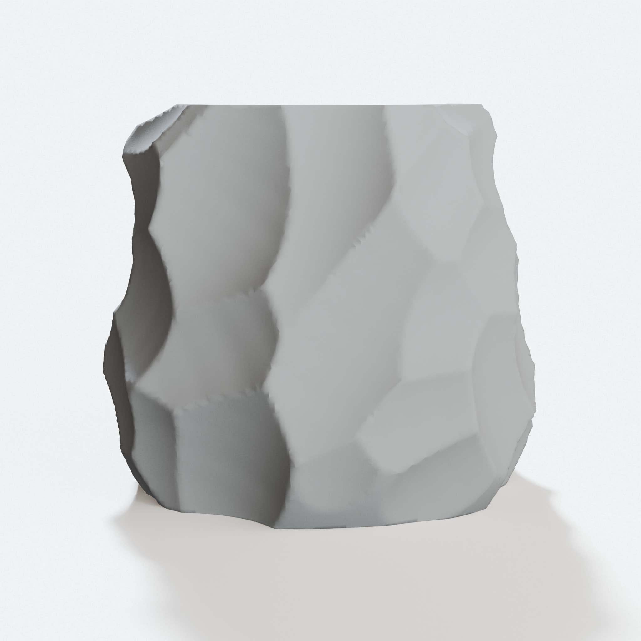 Carved Stone Style Vase Pair for Modern Decor, hero tilt