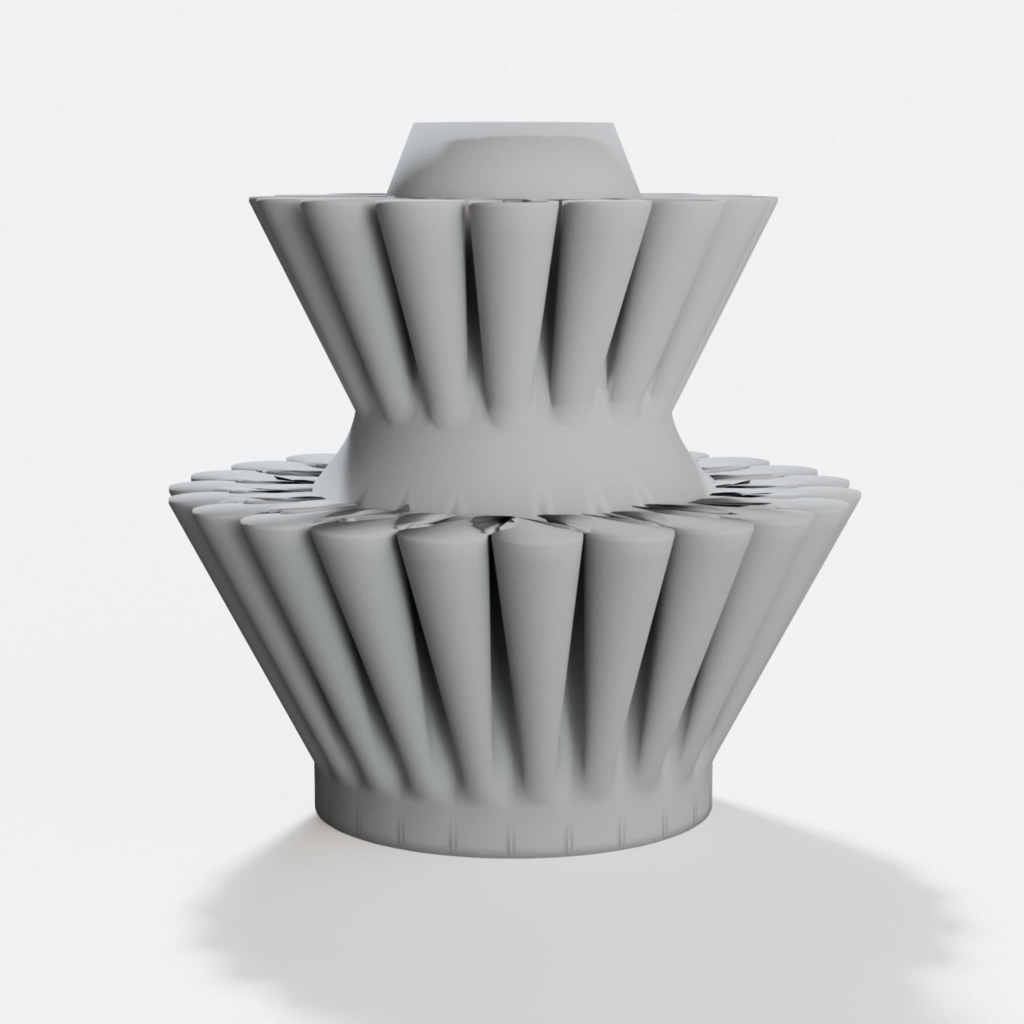 Vase Mode Art Tool Organizer, Pen and Brush Holder, hero tilt