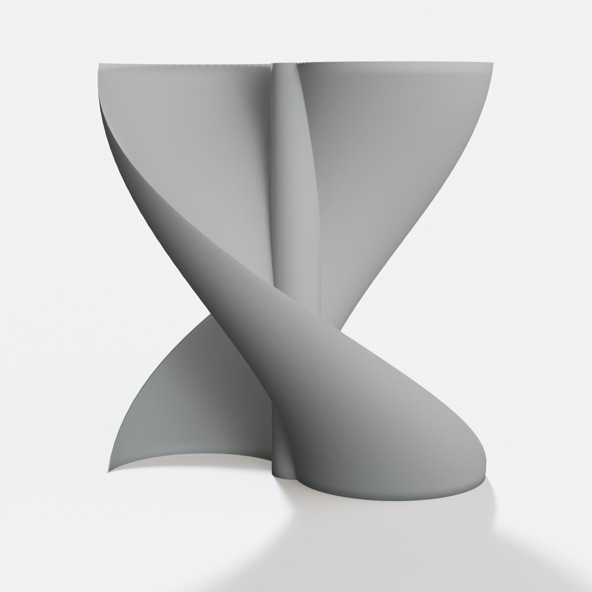3D Printed Wind Turbine Home Decor Vase, hero tilt