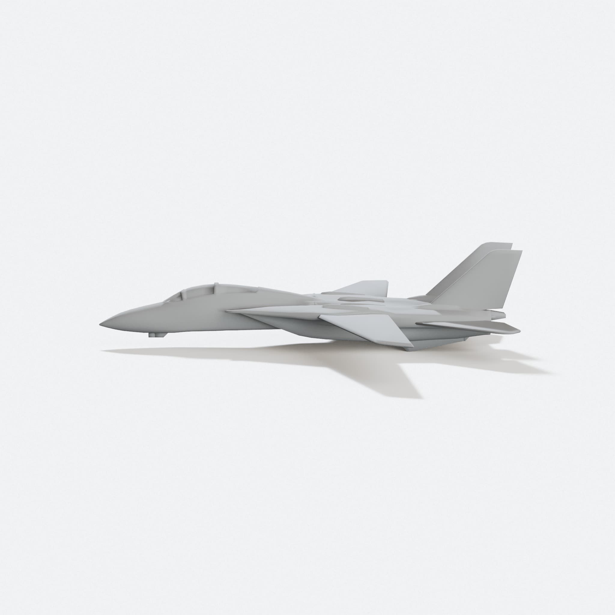 Compatible with Prusa F-14 Fighter Jet 3D Printed Toy, hero tilt