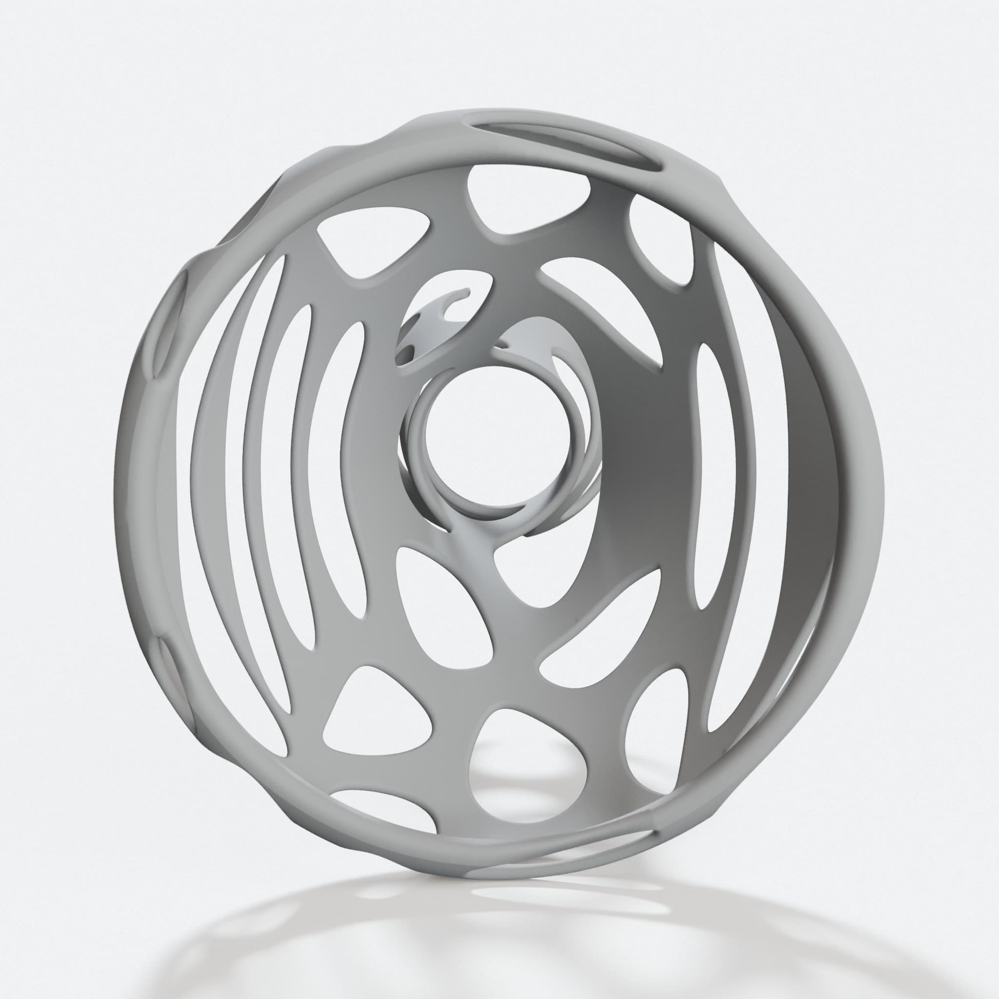 Voronoi Vase, Modern Sculpted Home Decor, hero tilt
