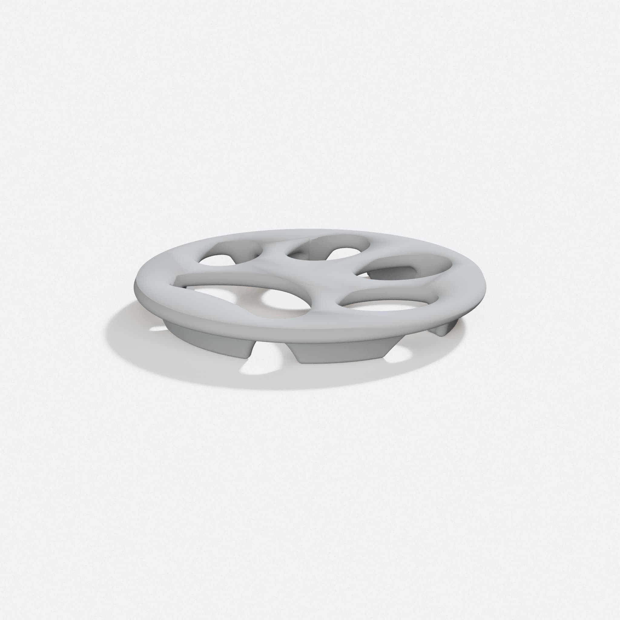 Kitty Slowfood 3D-Printed Gift for Cat Lovers, turn three quarter