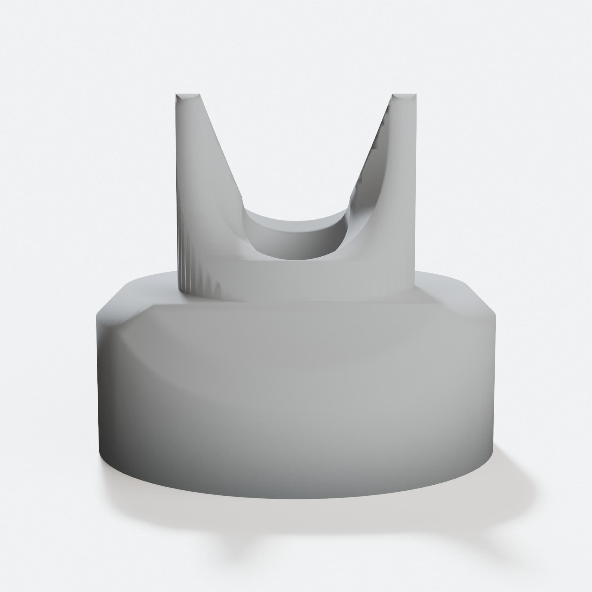 Anet A8 MK8 Extruder Filament Guide, hero tilt