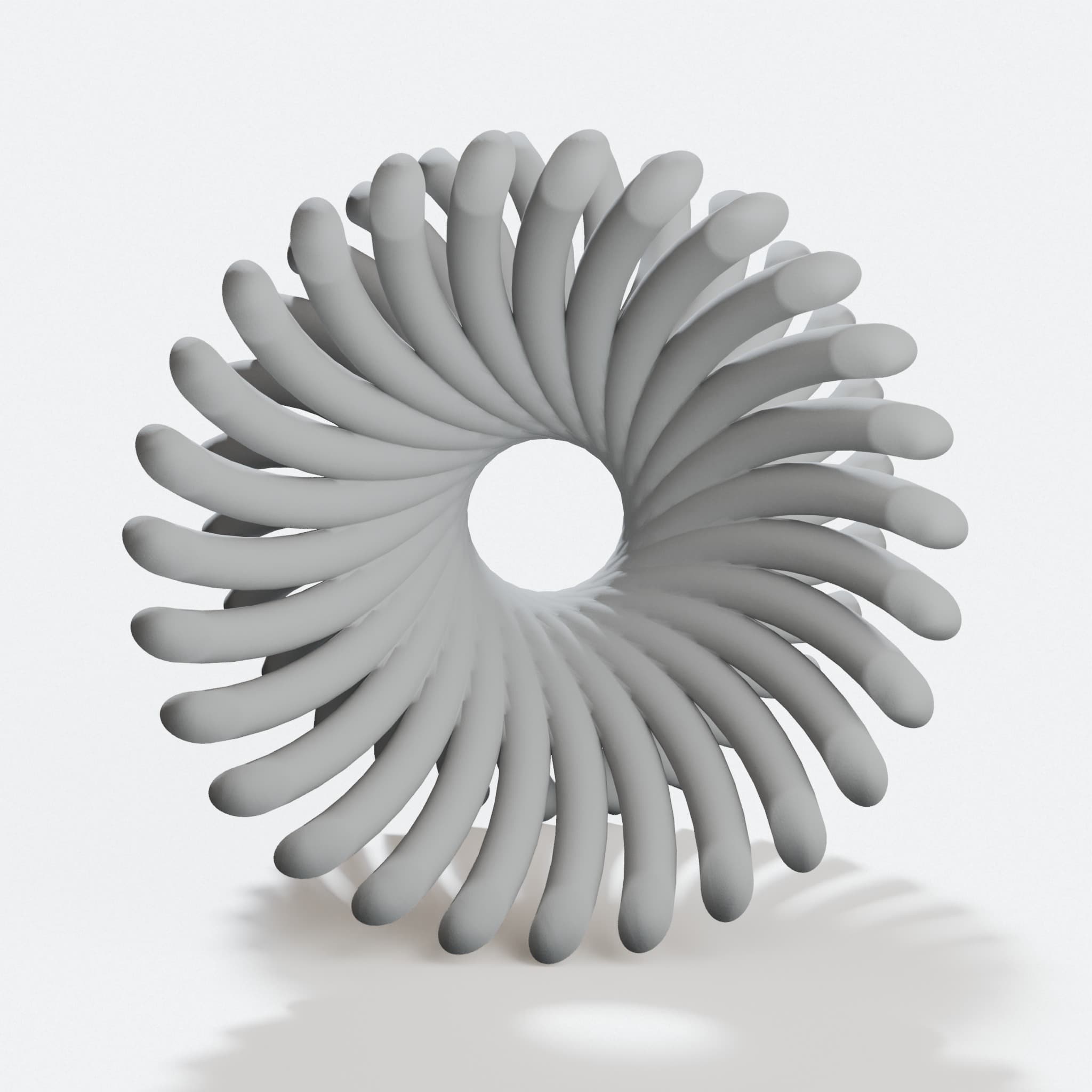 3D Printed Fruit Bowl for Kitchen Counter, hero tilt