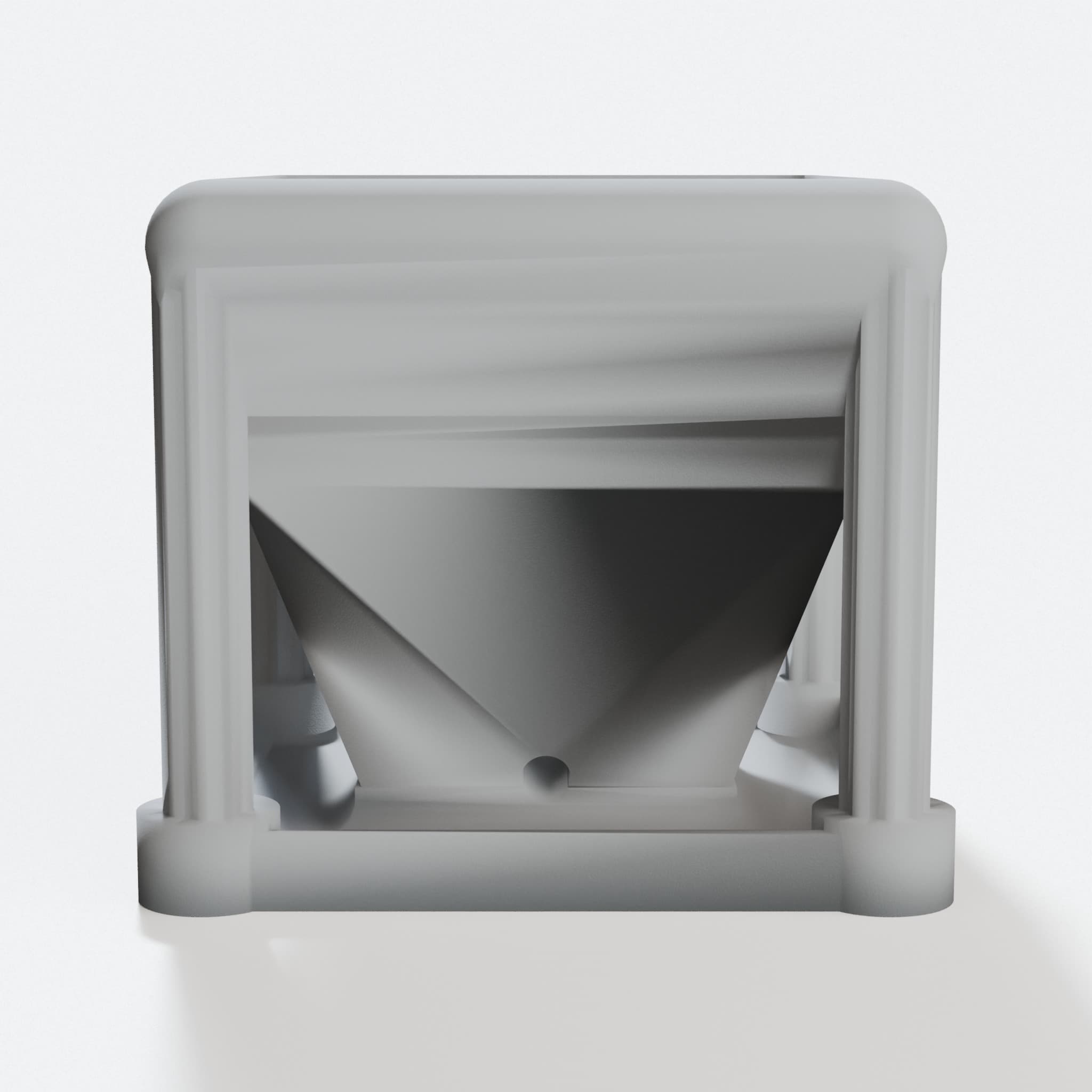 Roman Desk Flower Pot, 3D Printed Home Decor, hero tilt