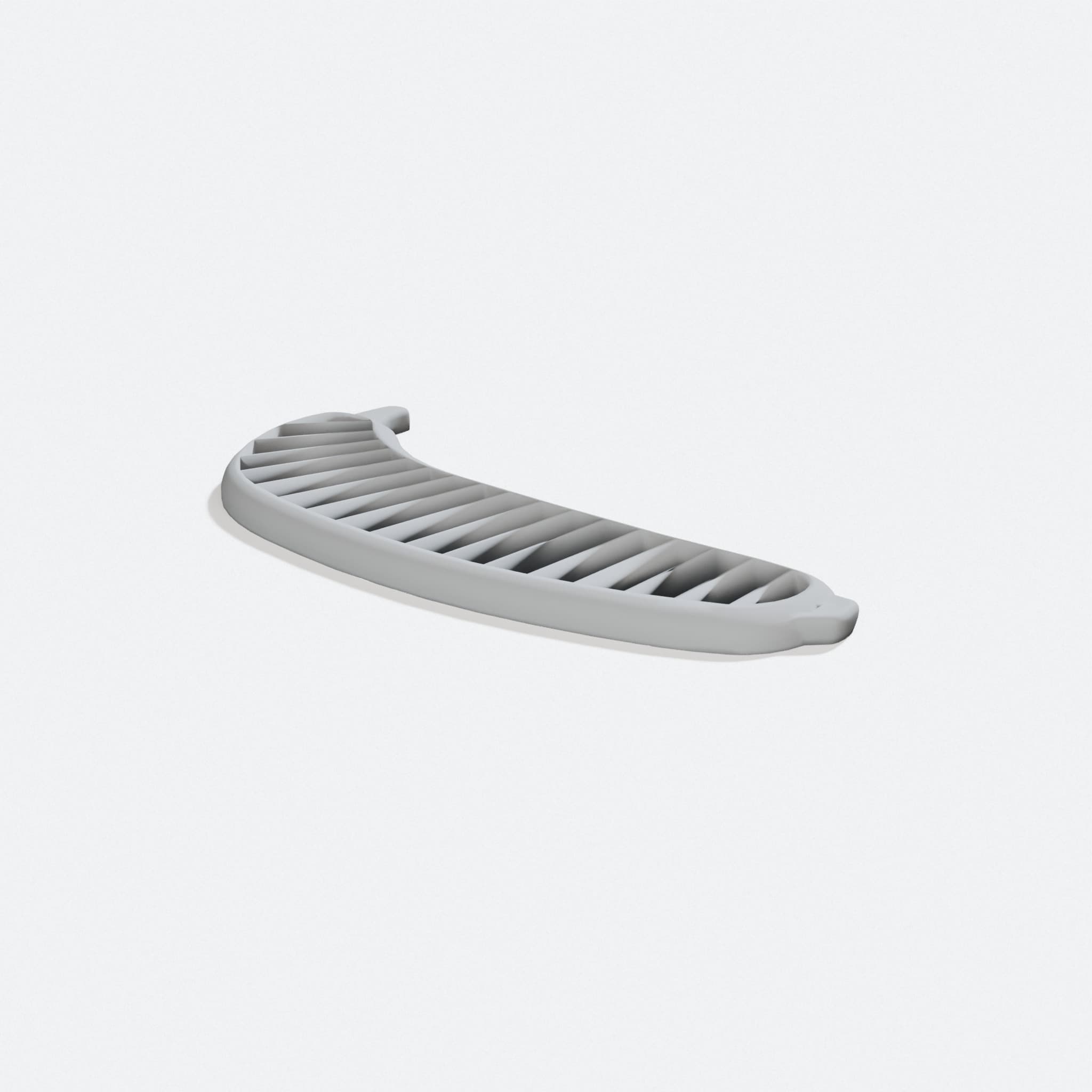 Improved Banana Slicer, Kitchen Joke Tool, turn three quarter