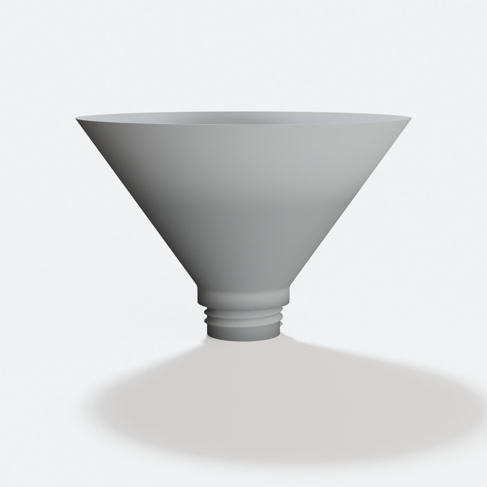Honda Acura Oil Funnel 3D Printed Car Accessory, hero tilt