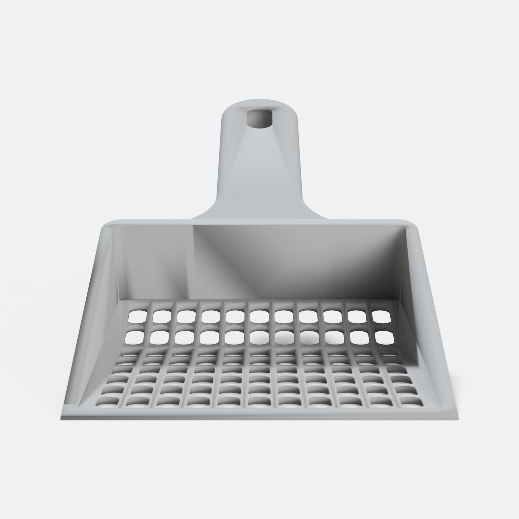 3D Printed Cat Litter Shovel, Durable Pet Scoop, hero tilt