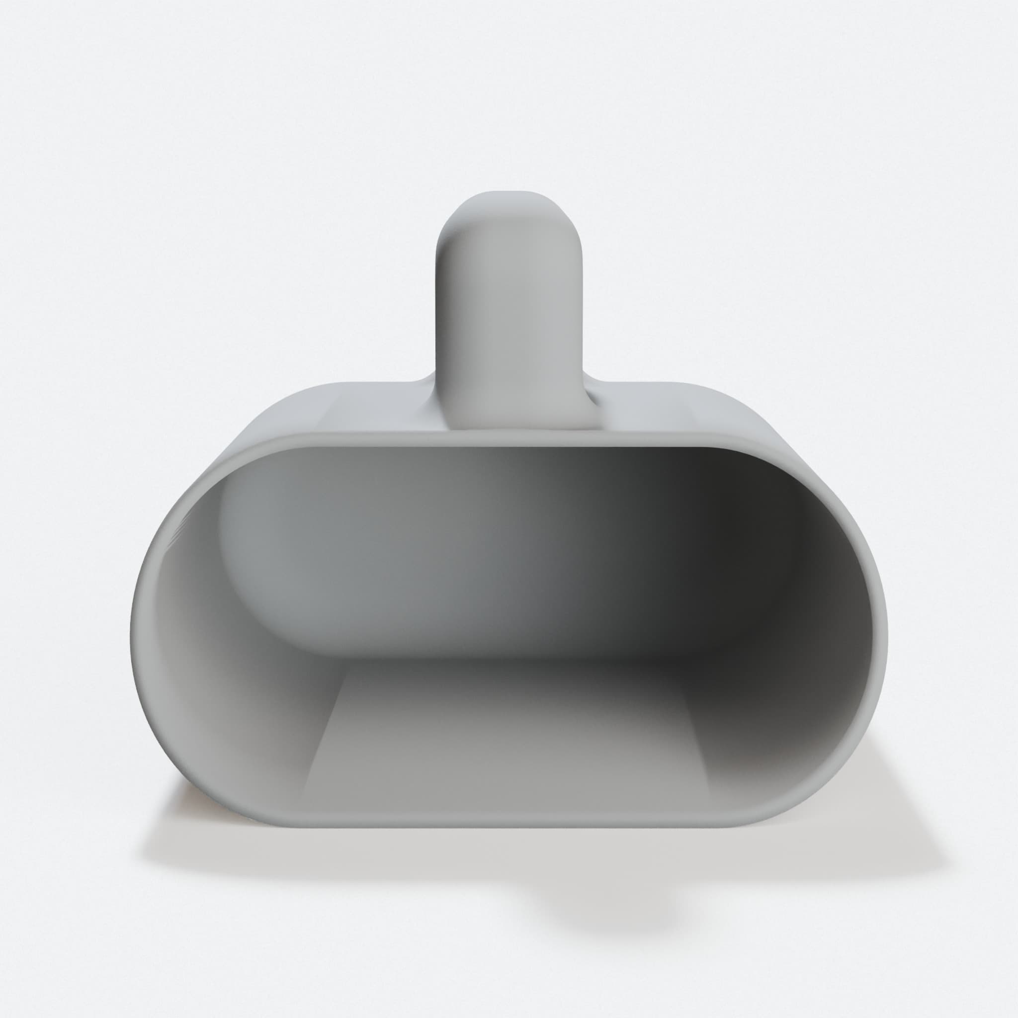 3D Printed Pet Food Scoop for Dogs and Cats, hero tilt