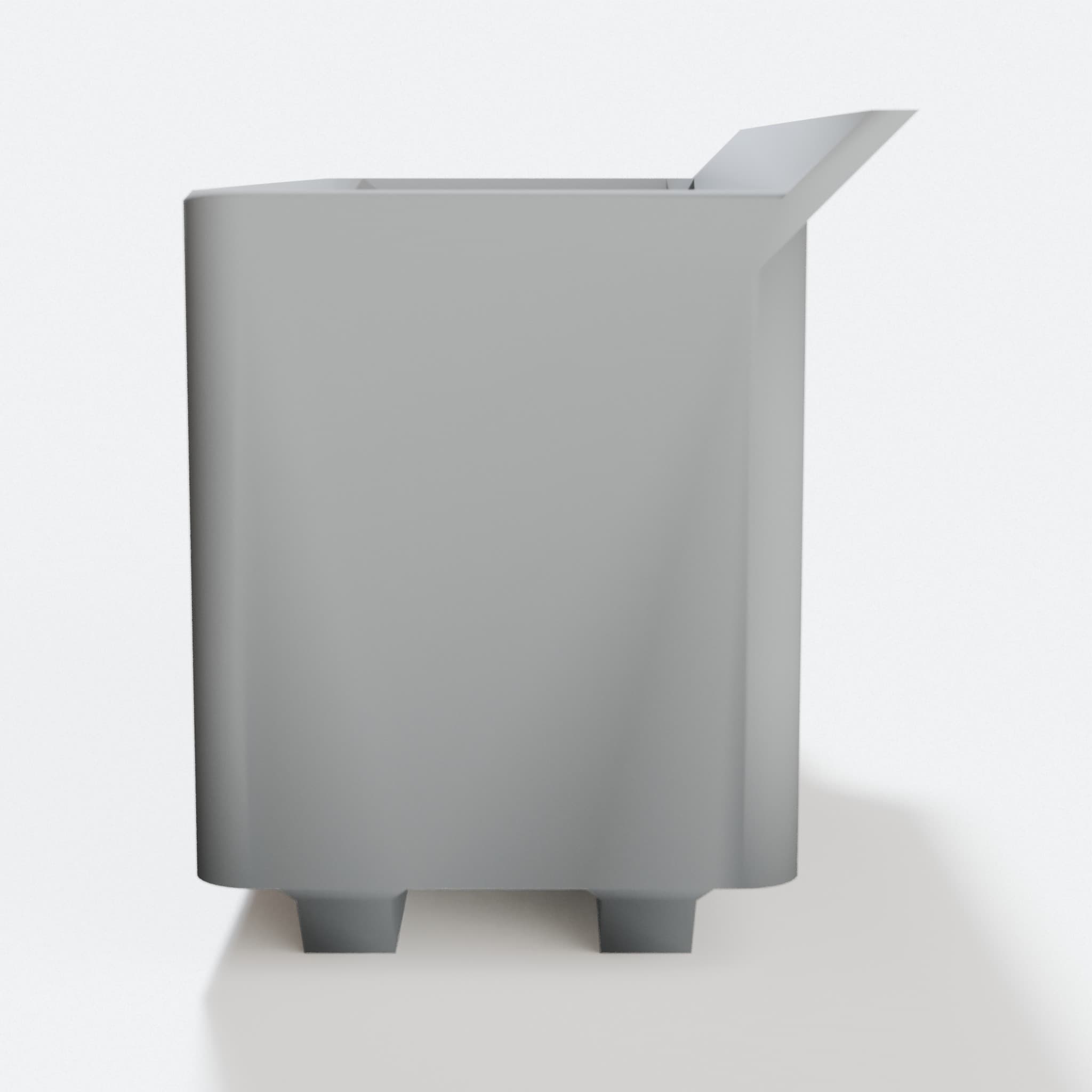 Ender 3 Pro Waste Bin for 3D Printed Tech Accessories, hero tilt