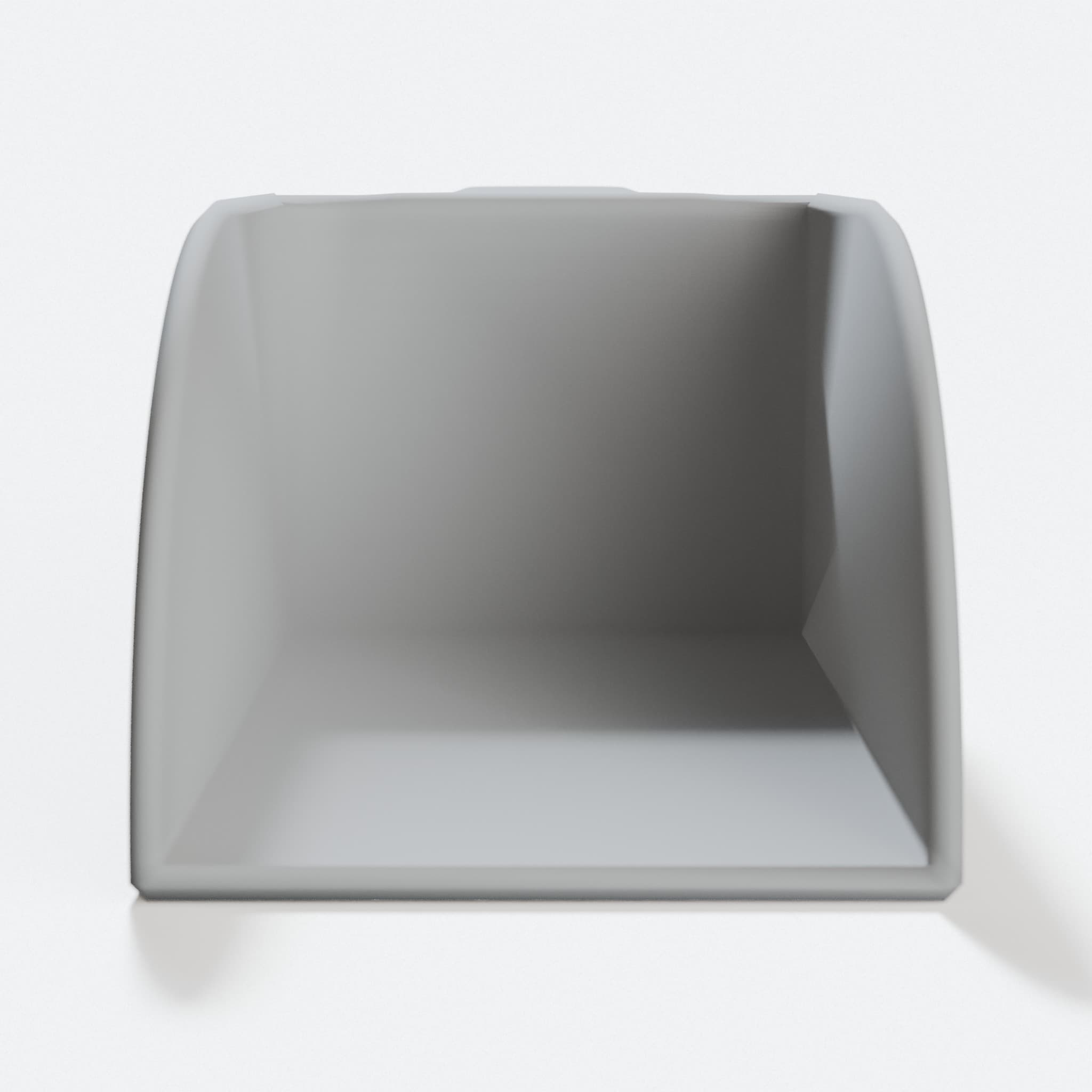 Sturdy 3D Printed Kitchen Scoop for Dry Materials, hero tilt