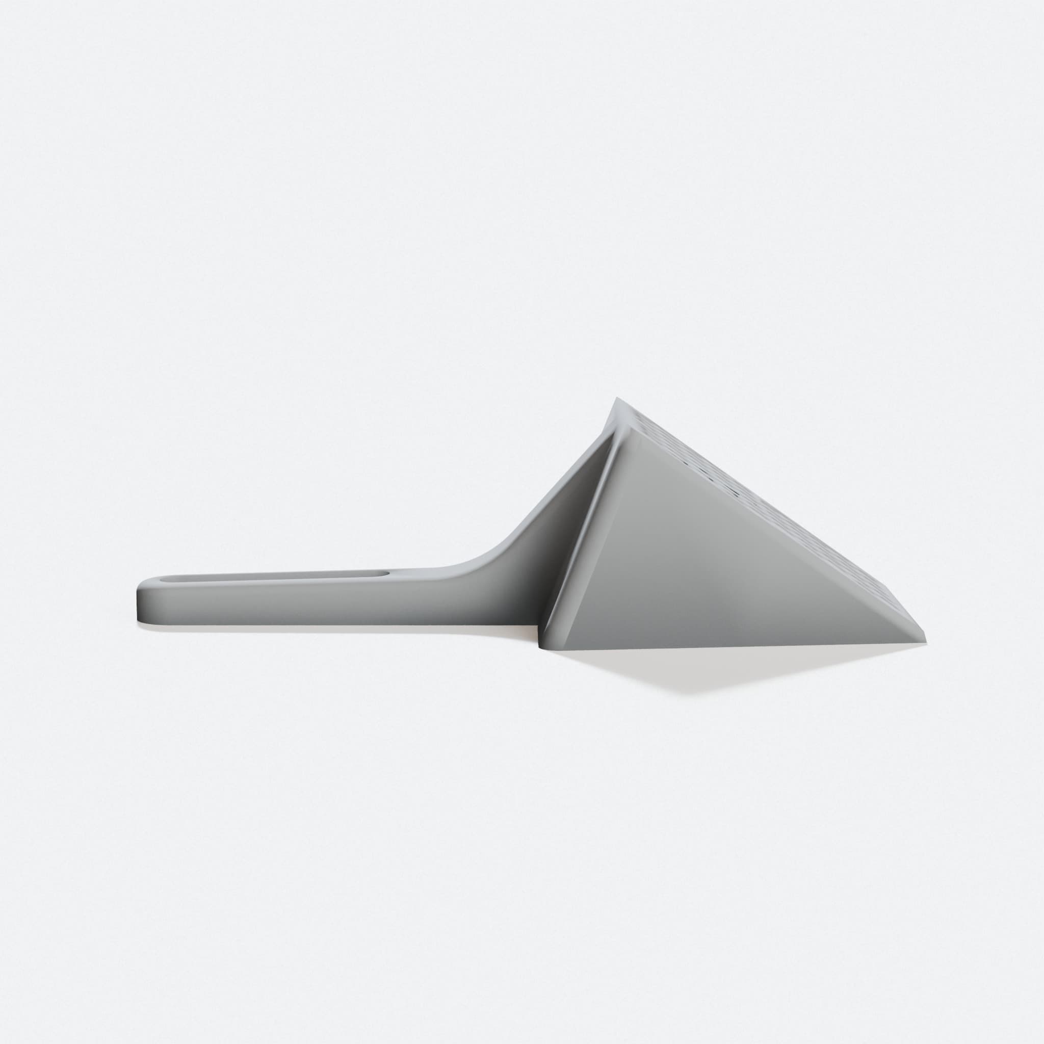 3D Printed Litter Poop Scoop for Pets, hero tilt
