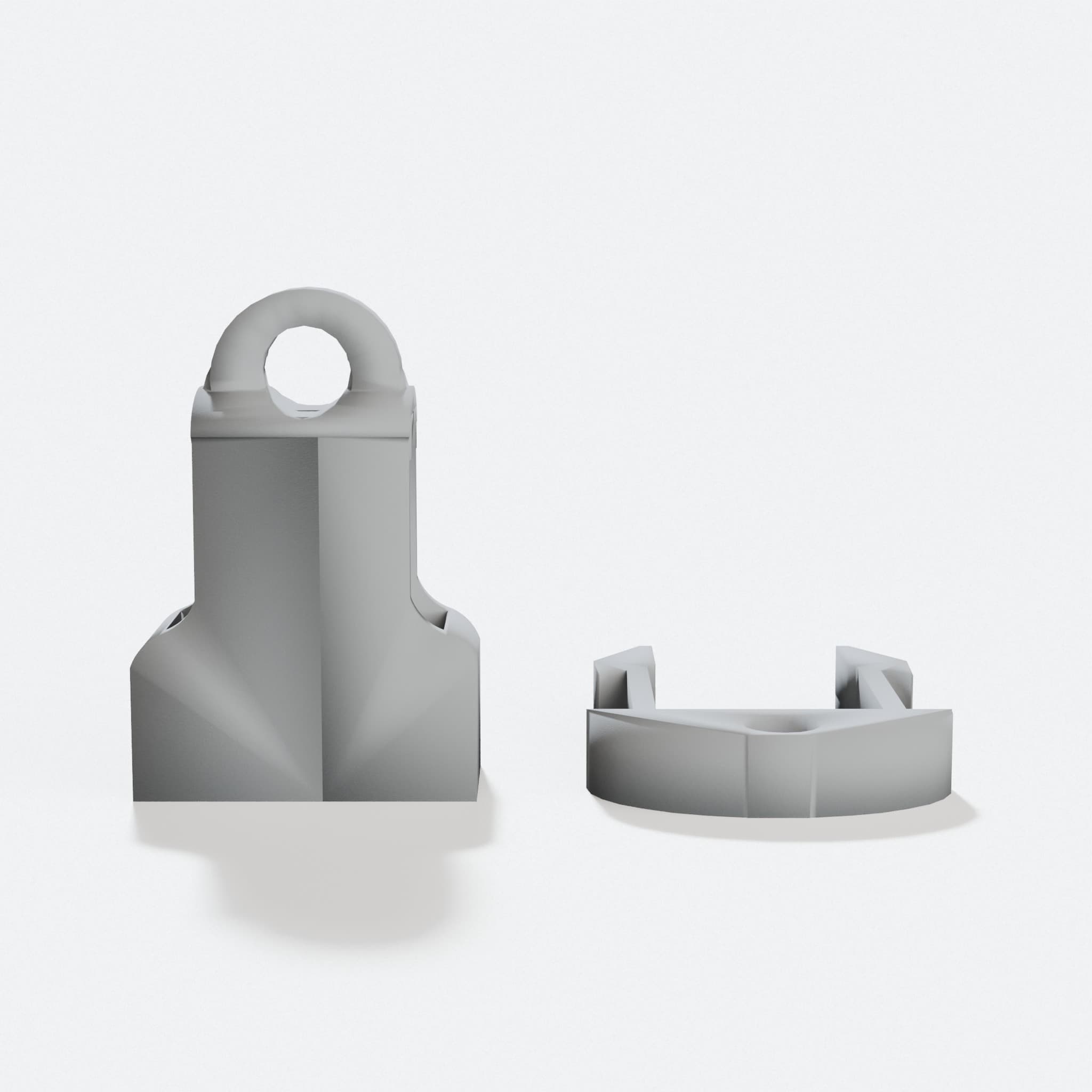 Key Chain Clip for Separated Keys, hero tilt