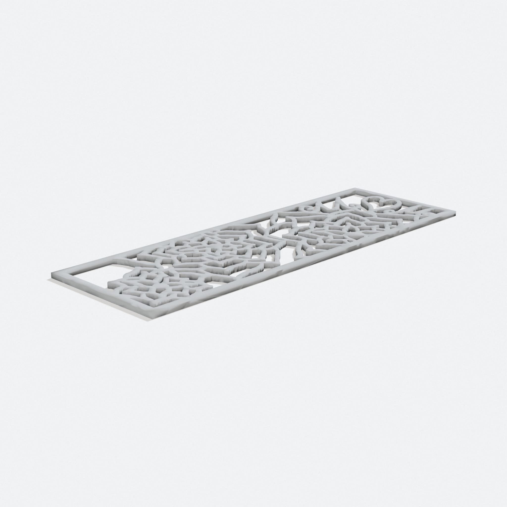 MOM 3D Printed Bookmark, Mother-Daughter Design, turn three quarter