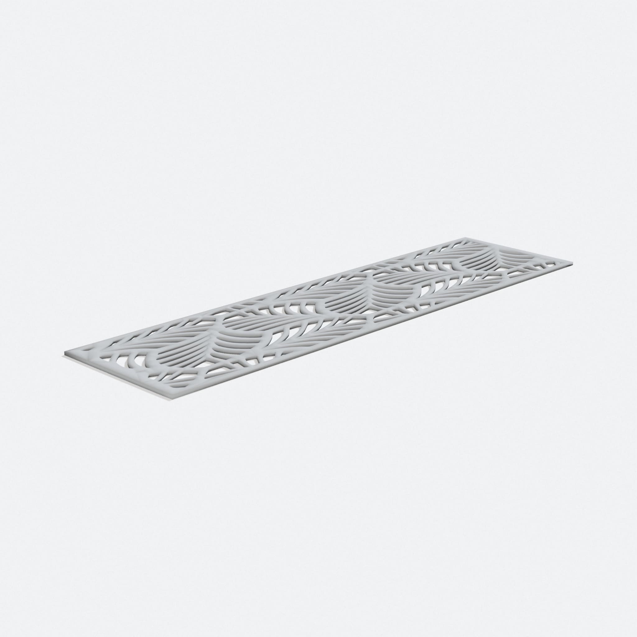 Palm Leaf Style Bookmarks for Home Library, turn three quarter