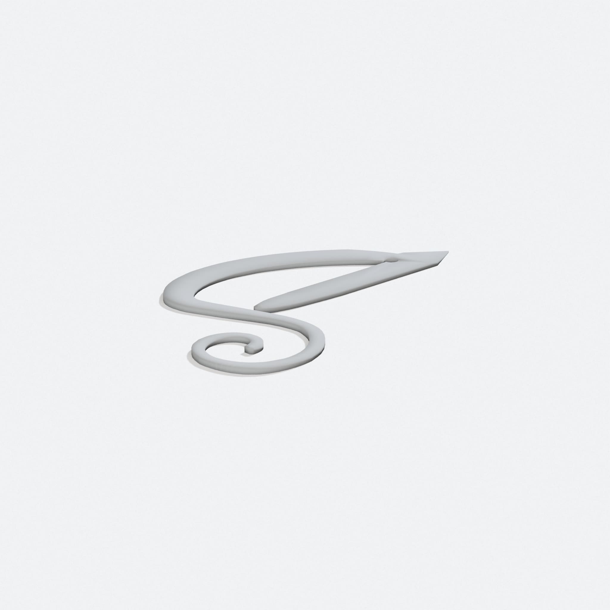 3D Printed Bird Bookmark - Handmade Ornament Decor, turn three quarter