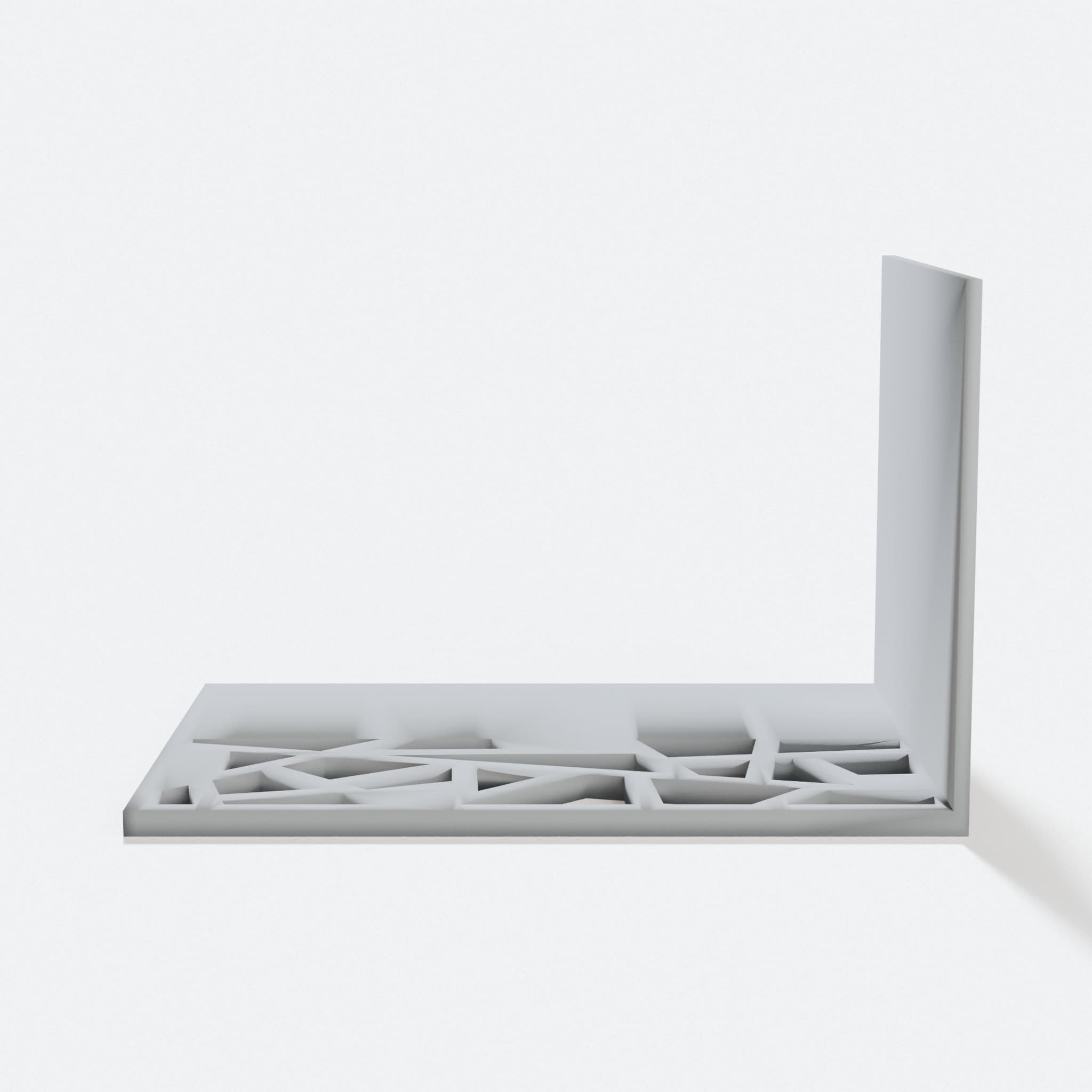 3D Printed Bookend for Your Shelves, hero tilt